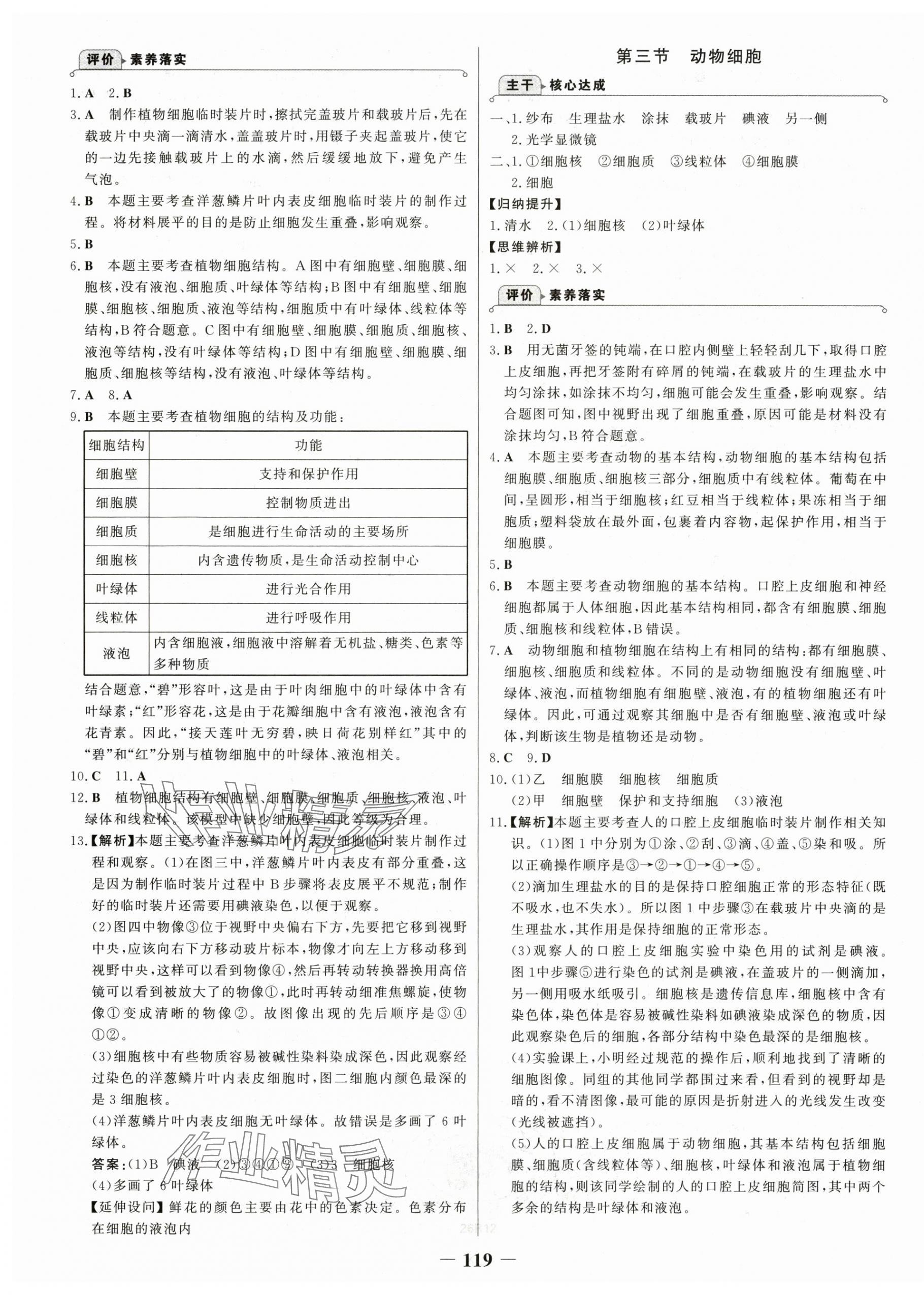 2025年世紀金榜金榜學案七年級生物上冊人教版 第3頁