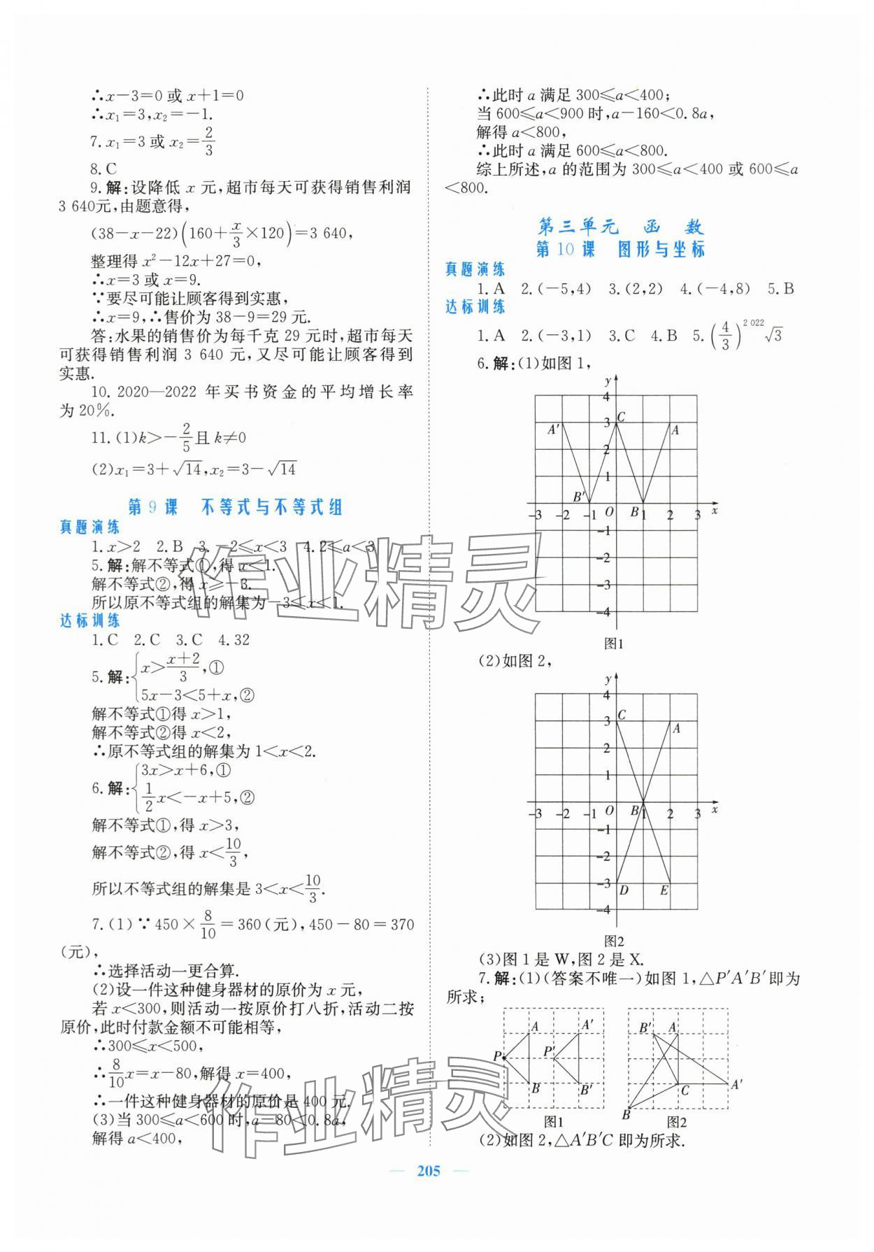 2024年新優(yōu)化設計初中總復習數學 第3頁