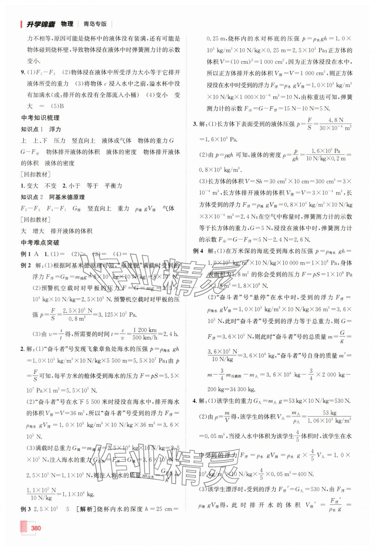 2024年升學錦囊物理青島專版 第22頁