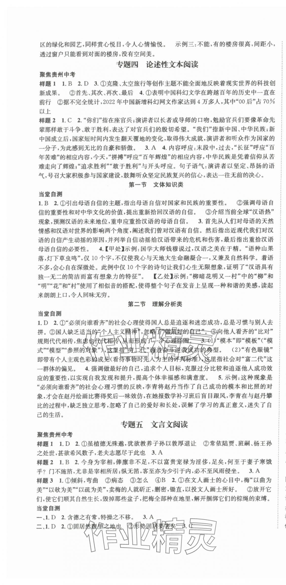 2024年國華圖書架構(gòu)中考語文貴州專版 第7頁
