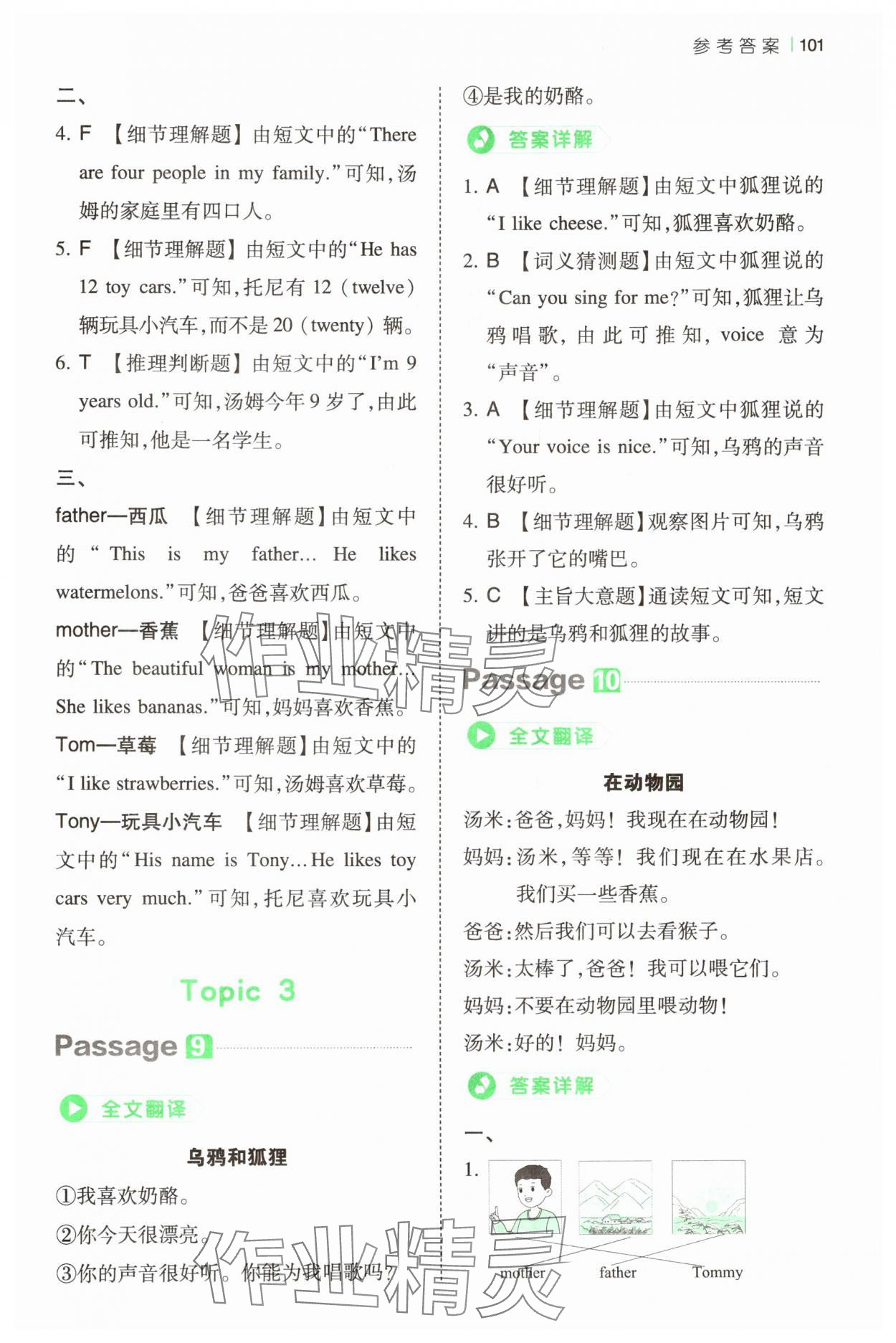 2025年一本小学英语阅读真题80篇三年级&nbsp;第5页
