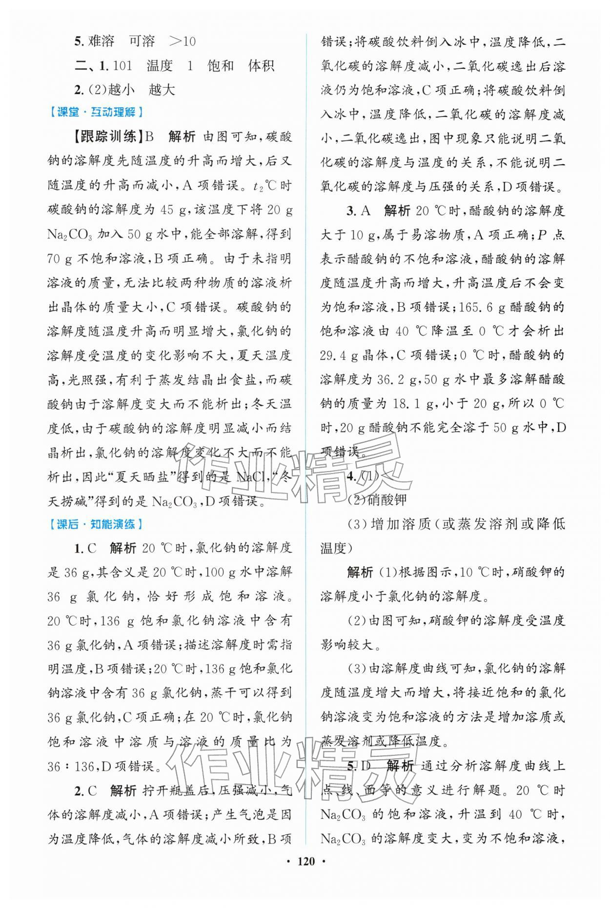 2026年同步精练广东九年级化学下册人教版&nbsp;第12页