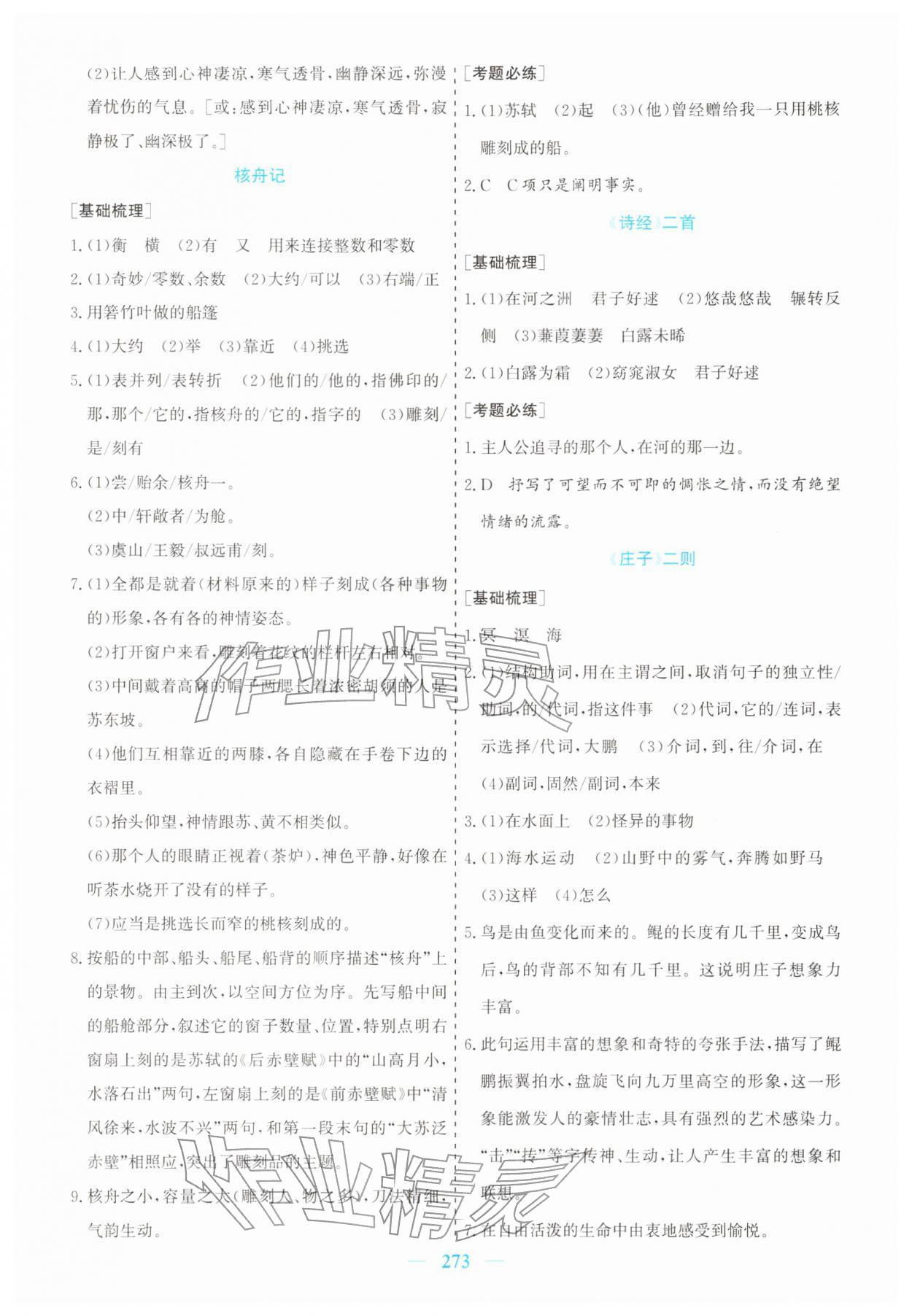 2026年点金考案语文中考&nbsp;第13页