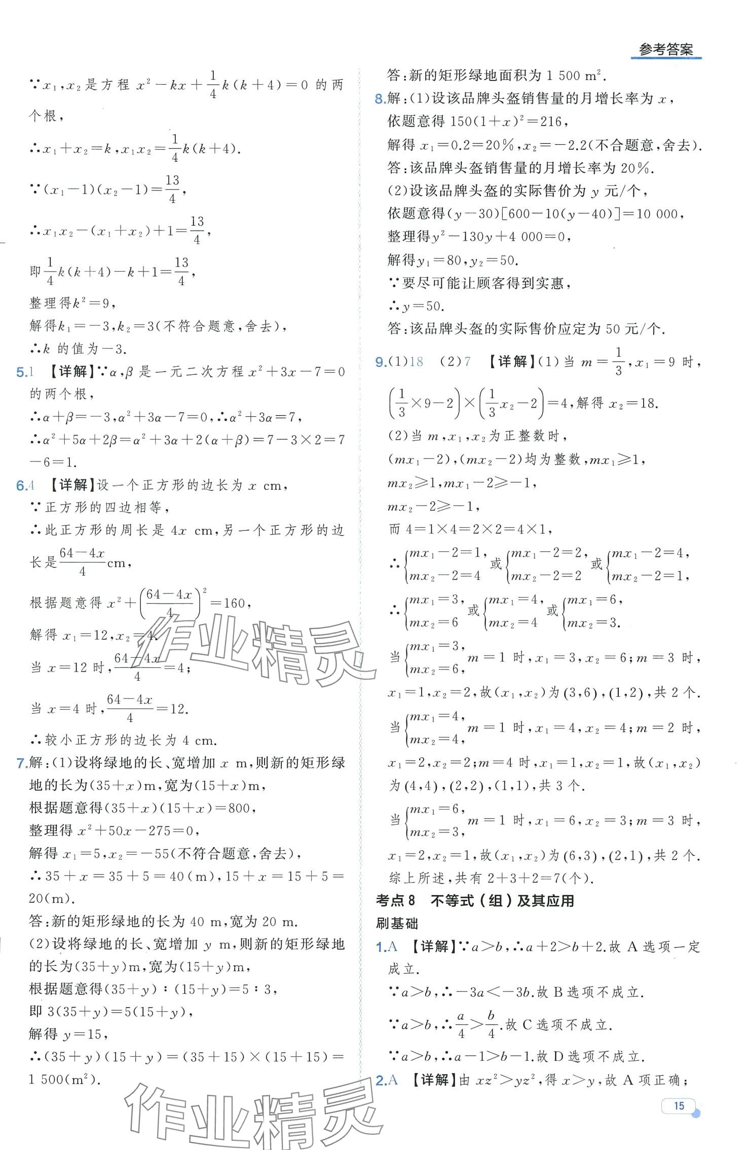 2024年中考档案数学中考B山东专版 第15页