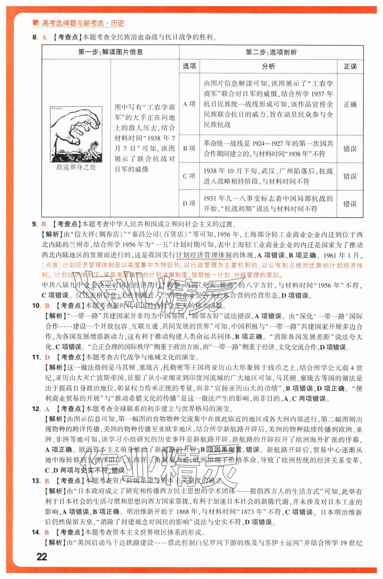 2025年腾远高考选择题历史 第22页