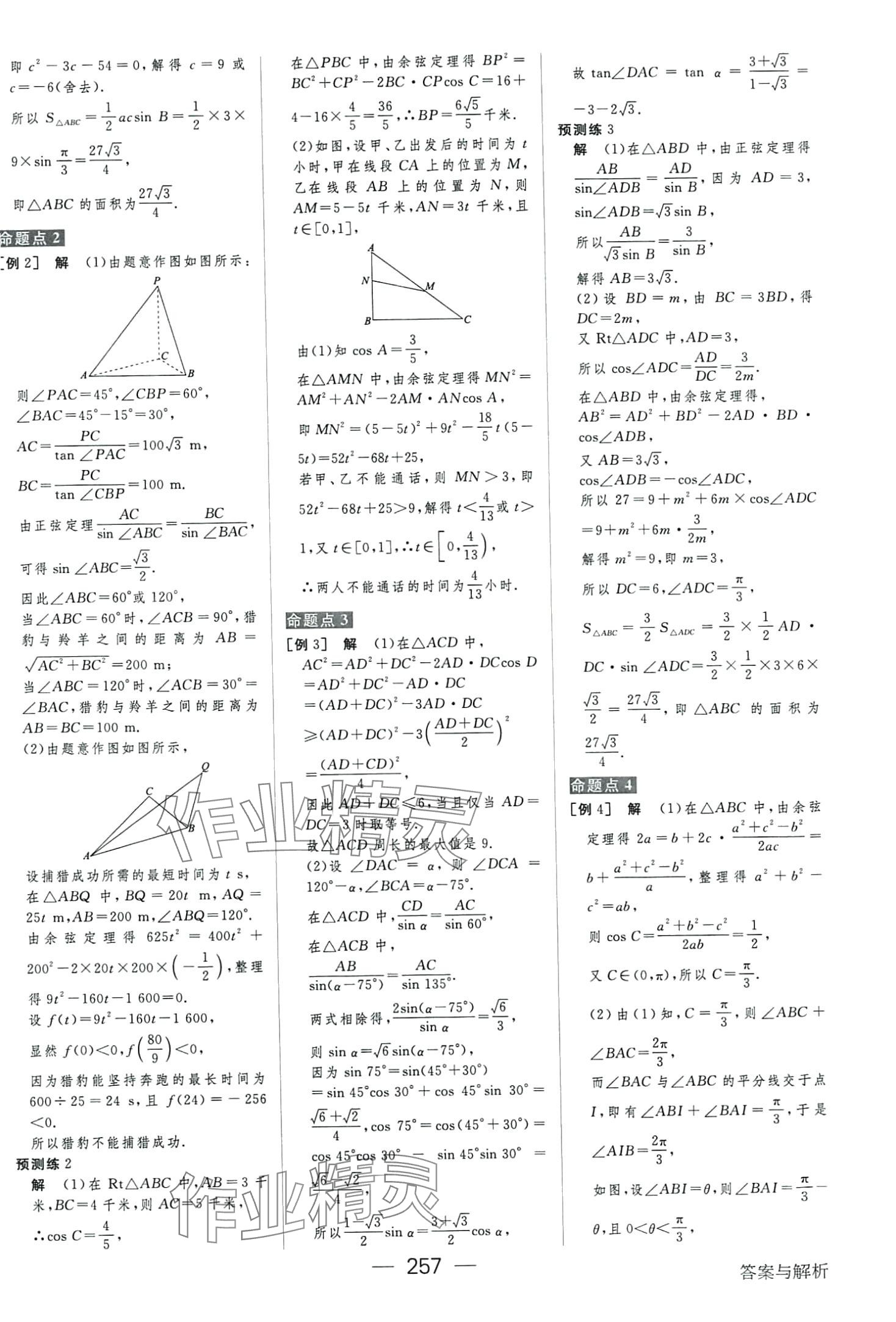 2024年綠色通道高中數學通用版 第11頁