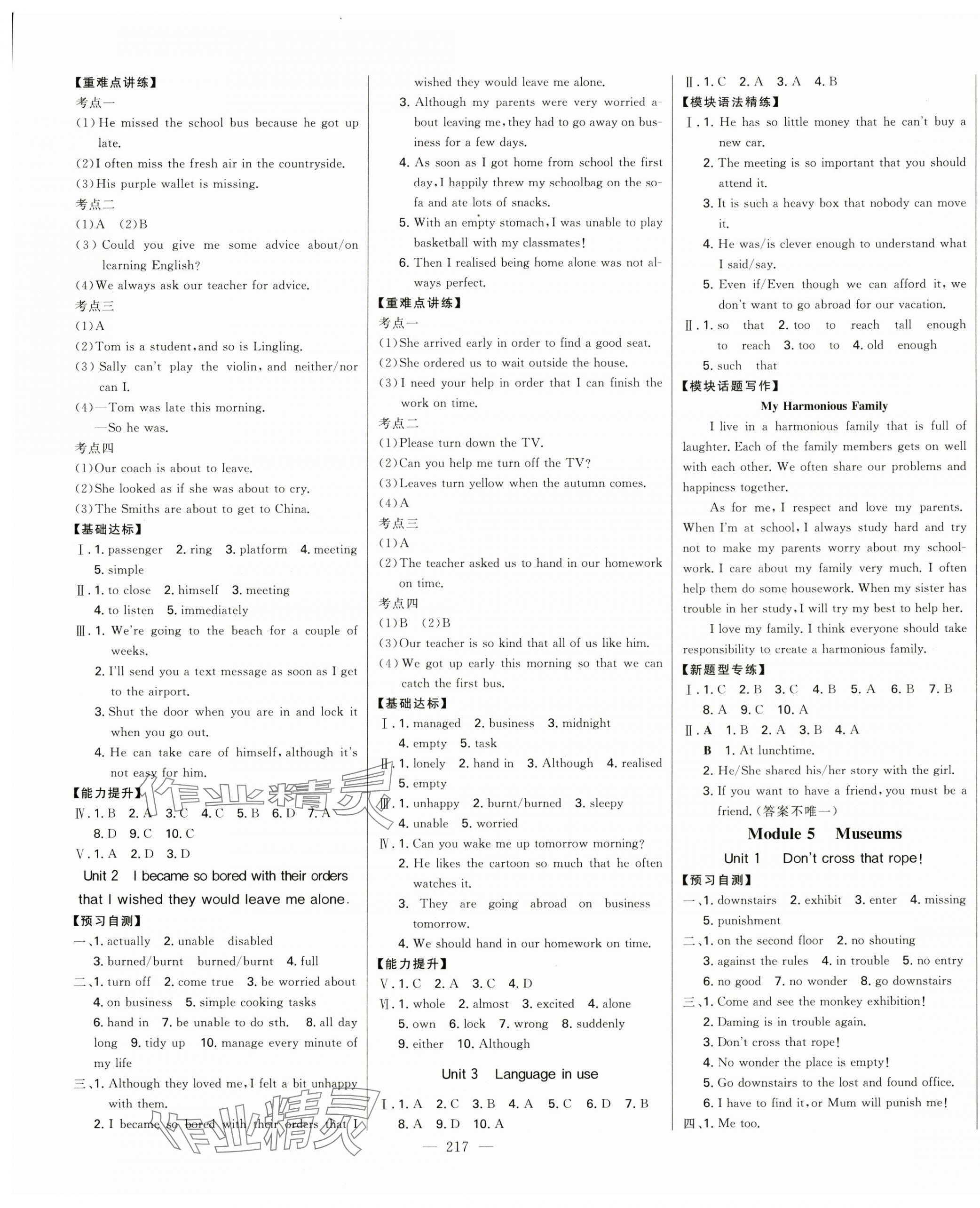 2025年初中新课标名师学案智慧大课堂九年级英语上册外研版 第5页