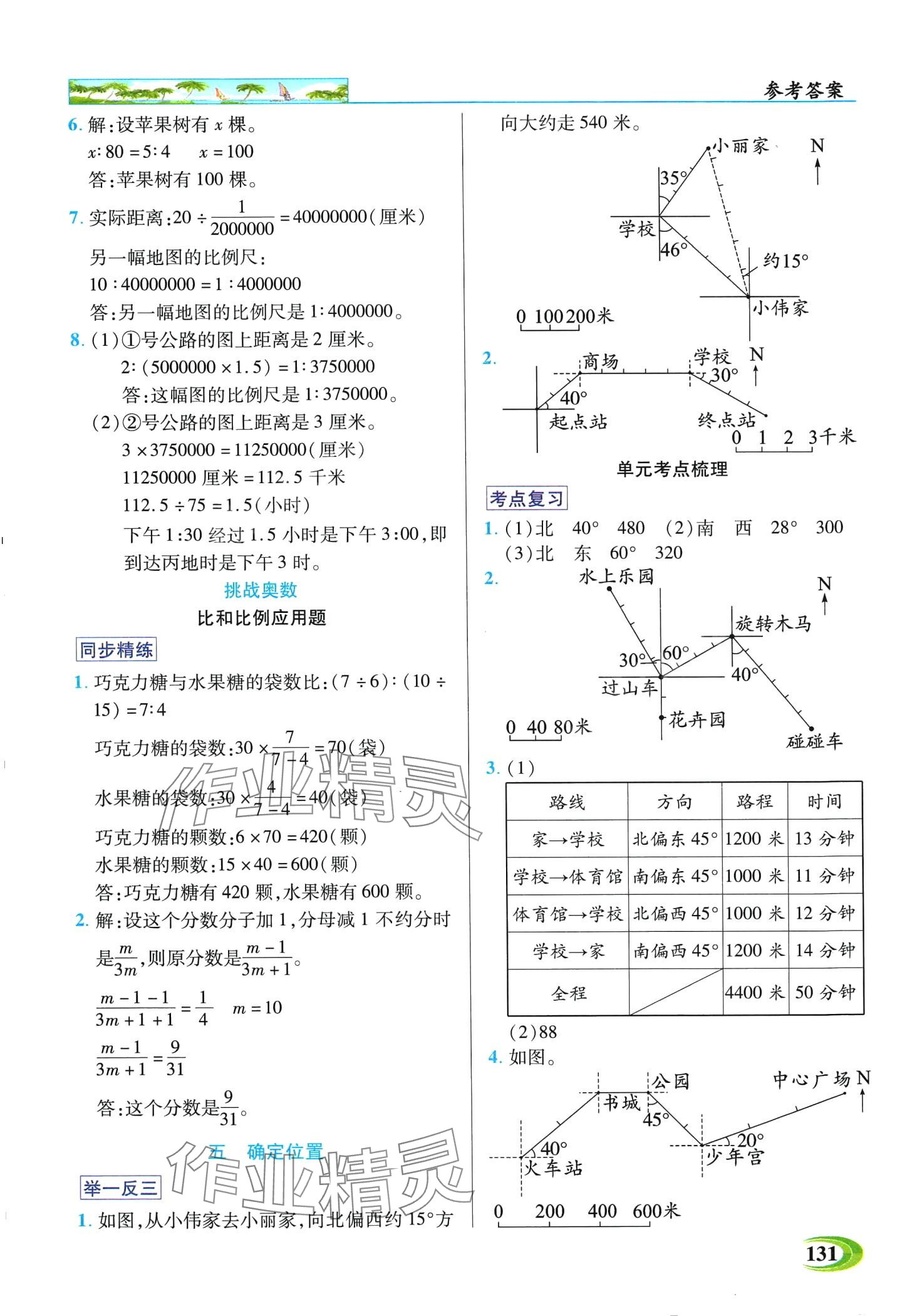 2024年世紀(jì)英才英才教程六年級(jí)數(shù)學(xué)下冊(cè)蘇教版 第4頁(yè)