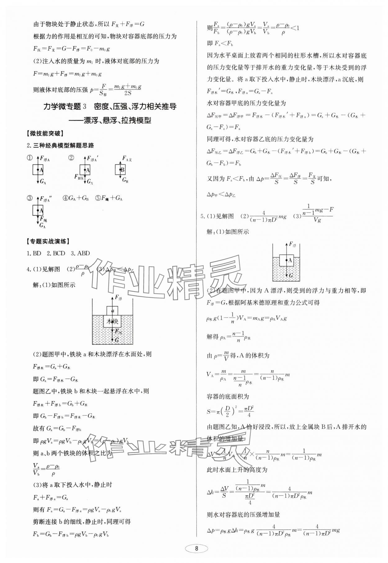 2025年初中總復(fù)習(xí)北京教育出版社物理天津?qū)０?nbsp;第8頁