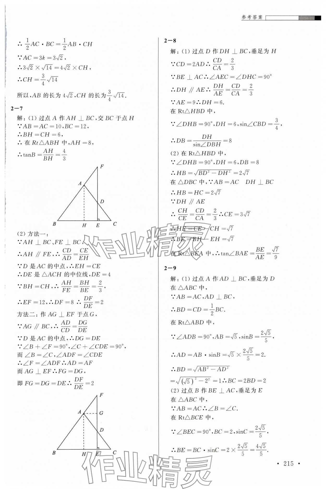 2024年上海中考一模卷兩年分類匯編數(shù)學(xué) 第11頁