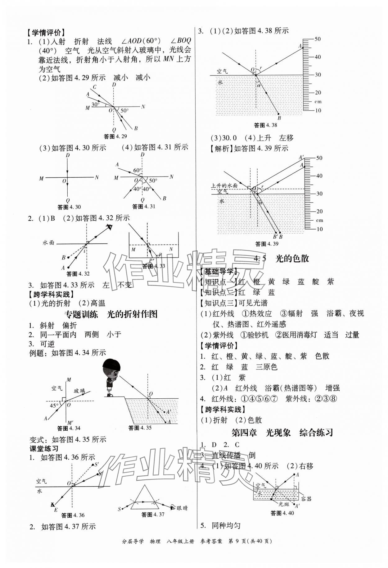 2024年分層導學八年級物理上冊人教版 第9頁