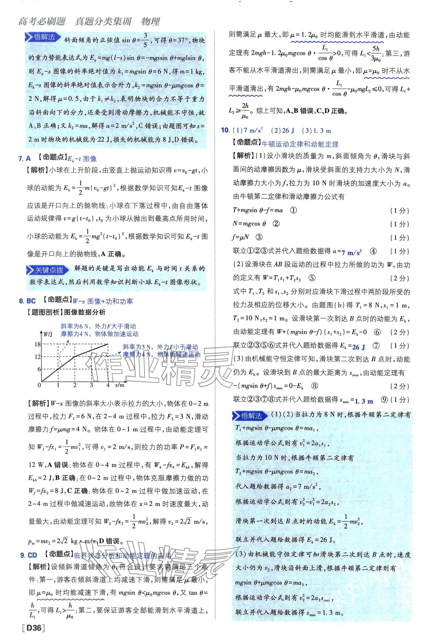 2024年高考必刷題高中物理 第38頁(yè)