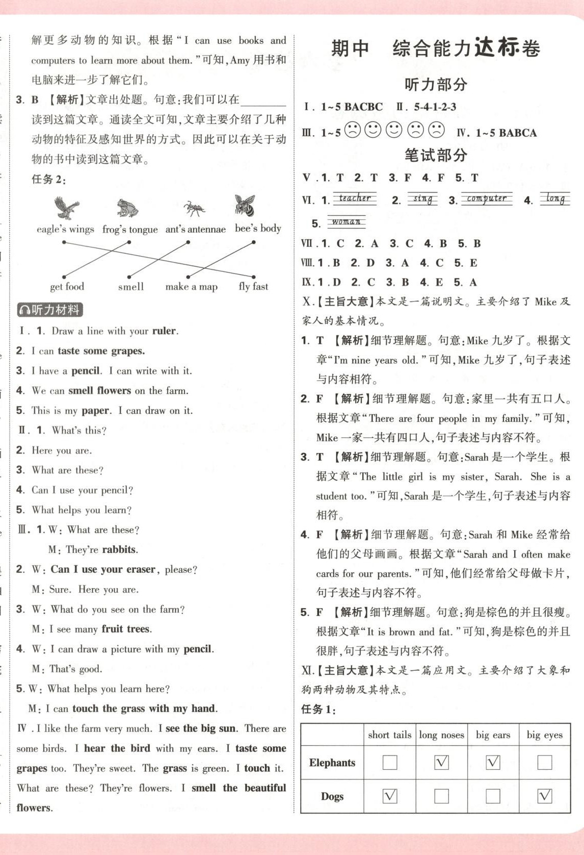 2025年小白鷗情境卷三年級(jí)英語(yǔ)下冊(cè)人教版 第4頁(yè)
