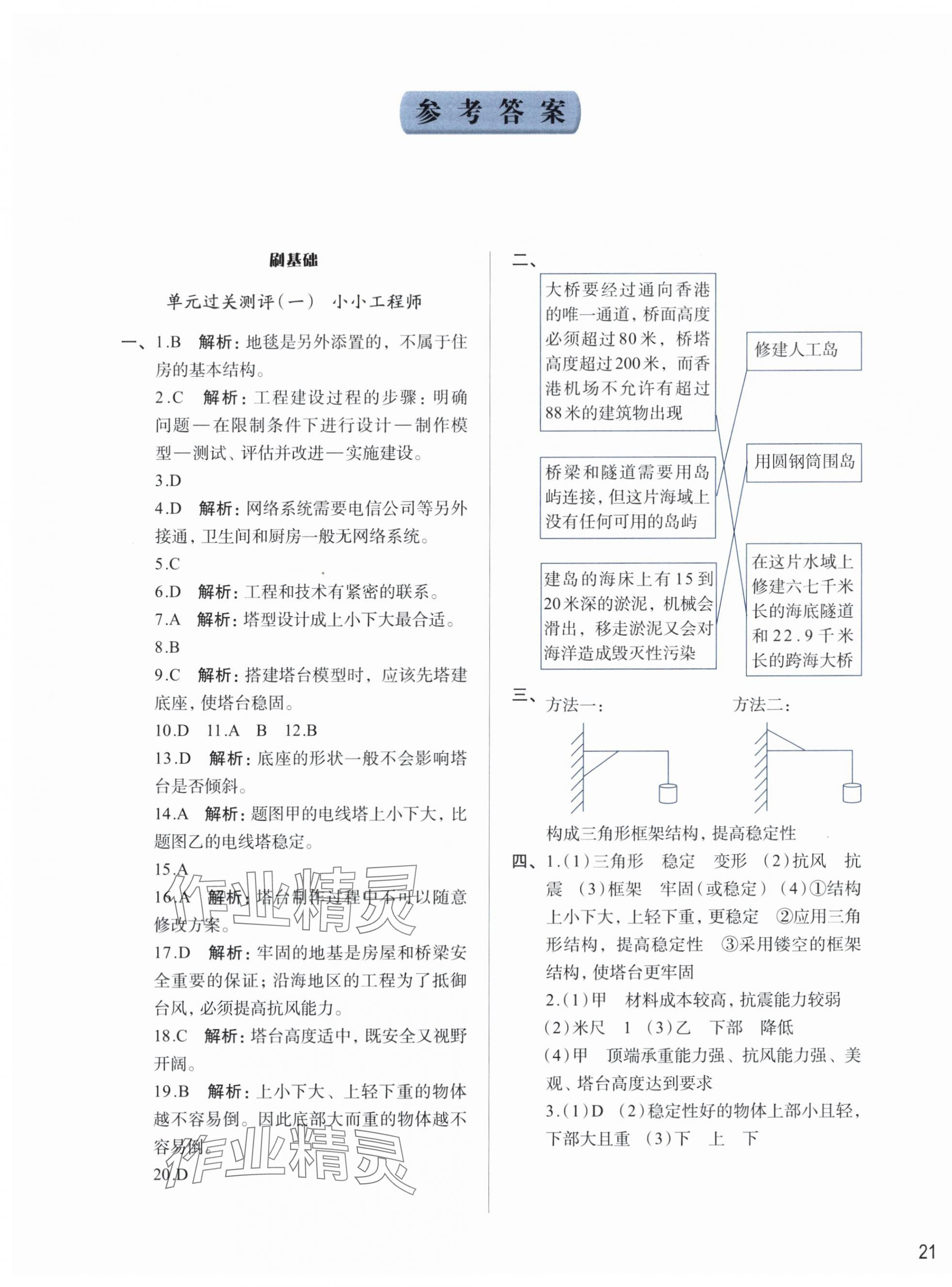 2025年知行合期末必刷題六年級科學下冊教科版 第1頁