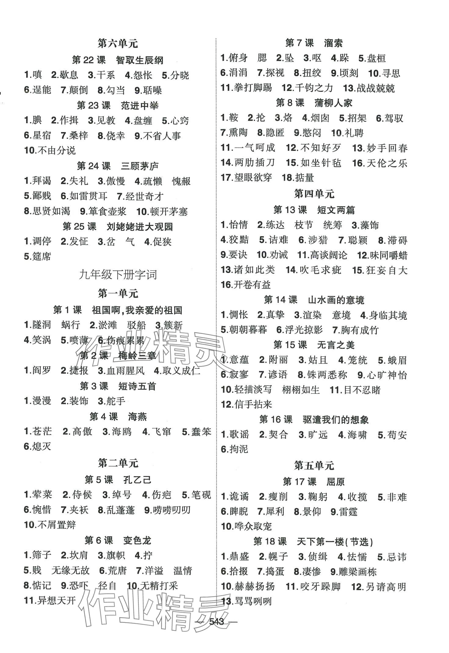 2024年創(chuàng)新A+中考總復(fù)習(xí)語文廣東專版 第15頁