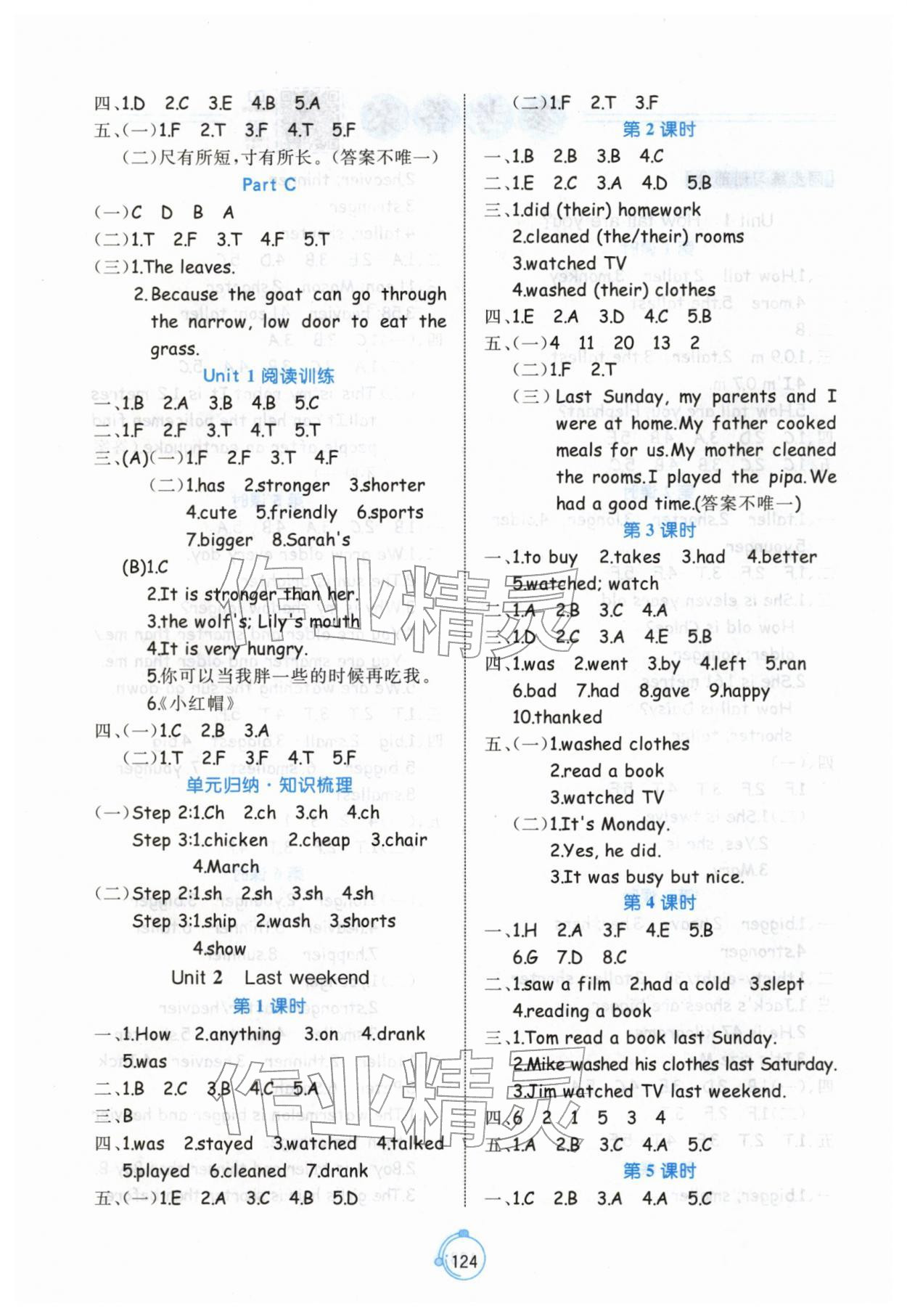 2026年黄冈名师天天练六年级英语下册人教版&nbsp;第2页