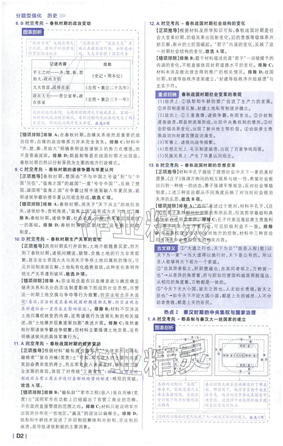 2026年高考必刷题分题型强化高中历史 第2页
