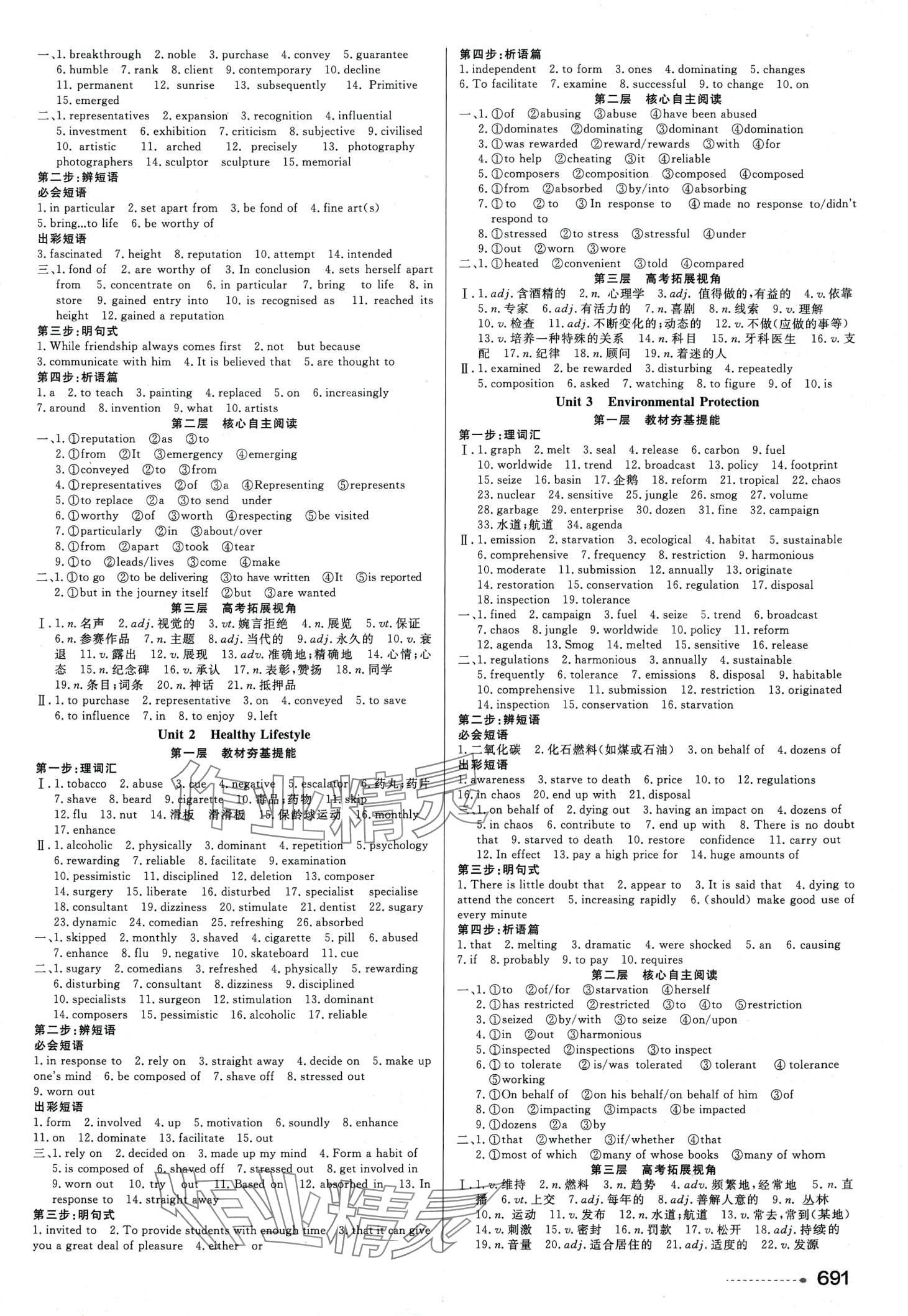 2024年精彩三年高考尖峰高中英語&nbsp;第13頁