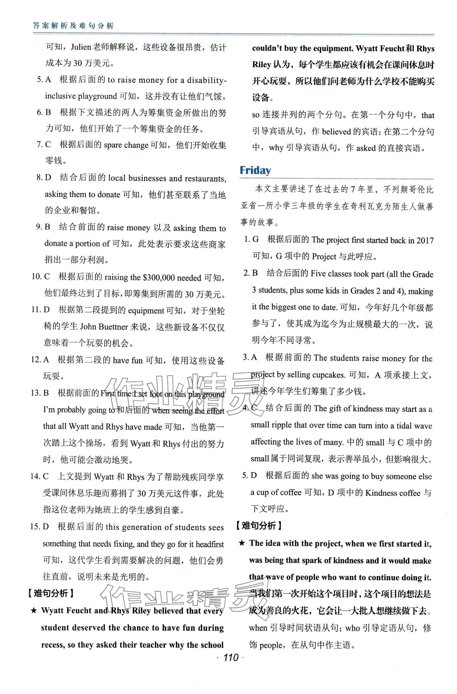 2024年快捷英語(yǔ)時(shí)文閱讀理解高考&nbsp;第11頁(yè)