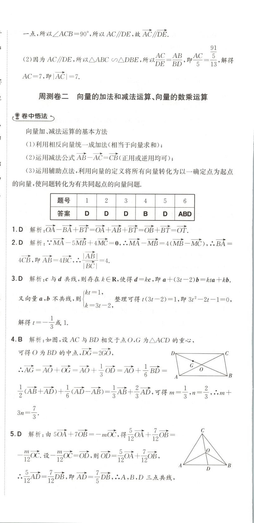 2025年卷霸高中同步測試卷高中數學必修第二冊人教版 第3頁