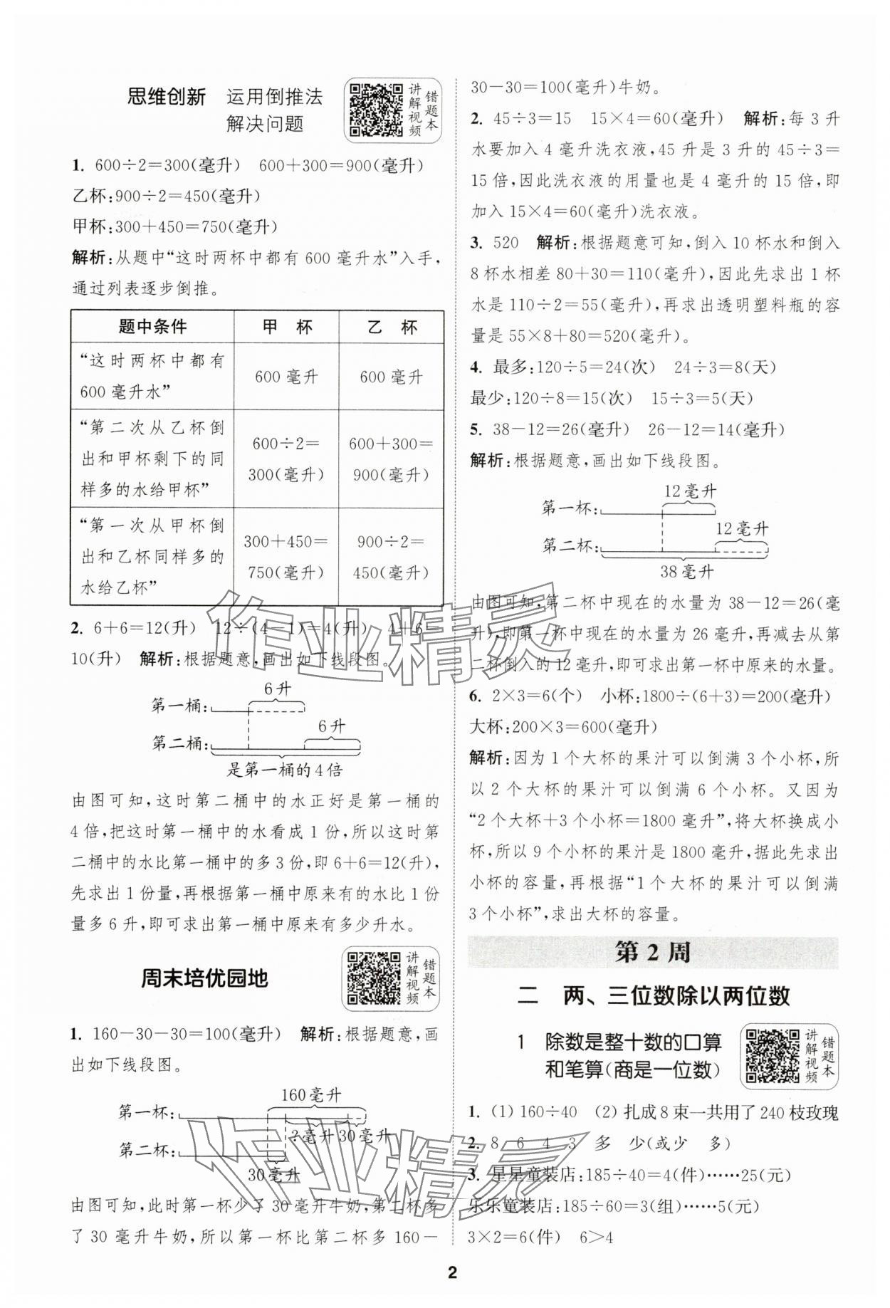 2025年通城學(xué)典拔尖新方案四年級(jí)數(shù)學(xué)上冊(cè)蘇教版 第2頁
