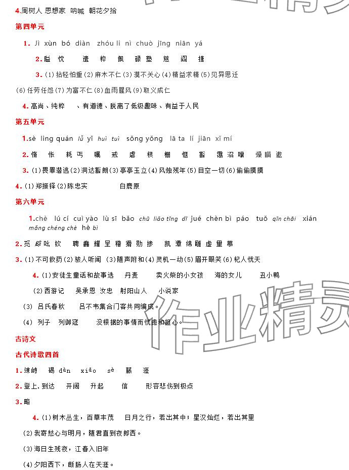 2025年领跑新学期寒假培优衔接七年级 参考答案第2页