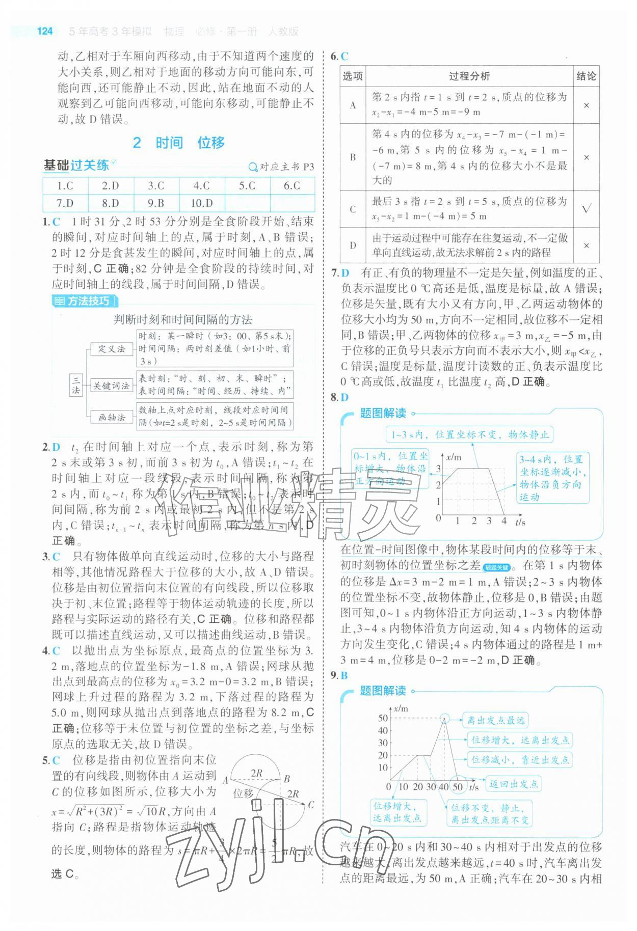 2026年5年高考3年模拟高中物理必修第一册人教版&nbsp;第2页