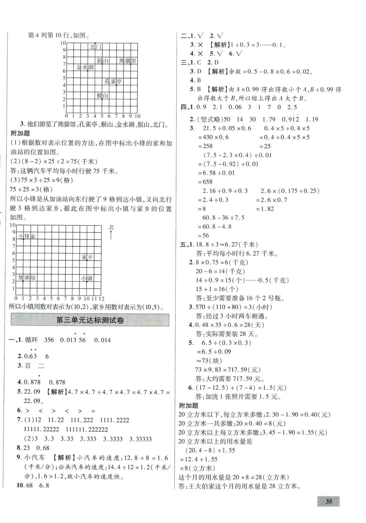 2025年一步名校單元測試卷五年級數(shù)學上冊人教版&nbsp;第2頁