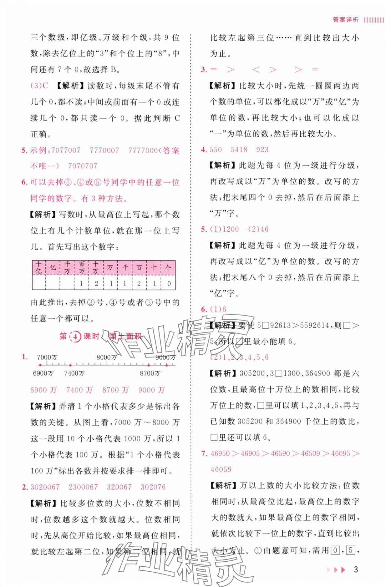 2025年訓(xùn)練達(dá)人四年級(jí)數(shù)學(xué)上冊(cè)北師大版 參考答案第3頁