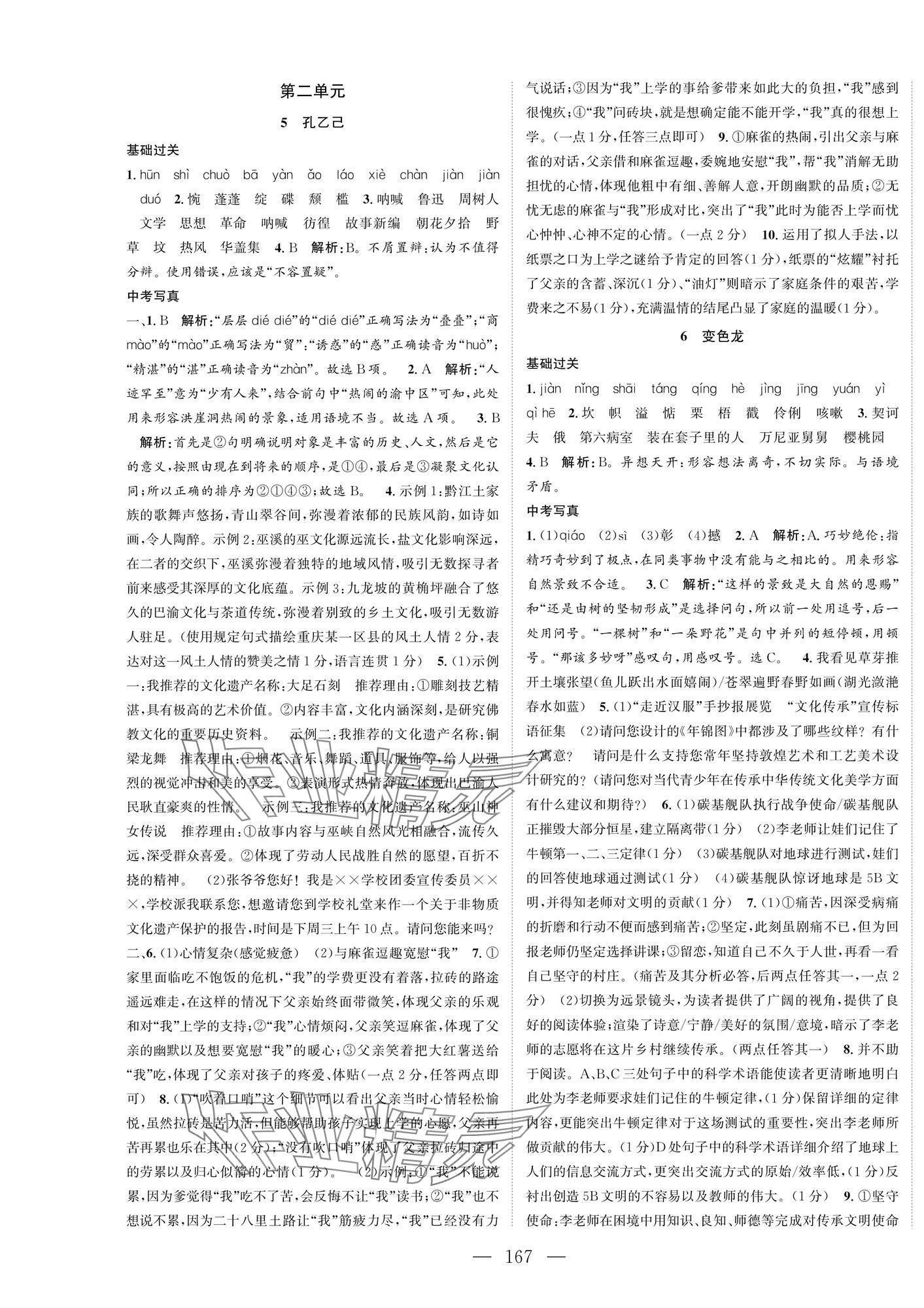 2025年名師課時(shí)計(jì)劃九年級(jí)語(yǔ)文下冊(cè)人教版 第3頁(yè)