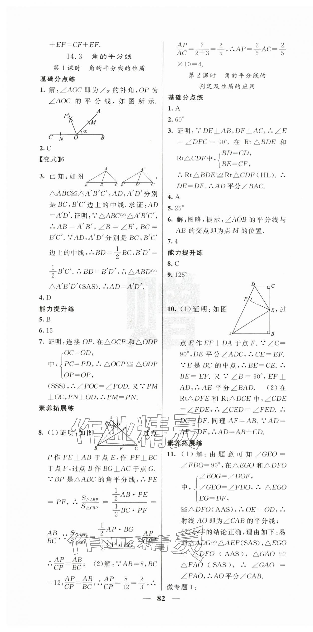 2025年課堂點(diǎn)睛八年級(jí)數(shù)學(xué)上冊(cè)人教版 第10頁