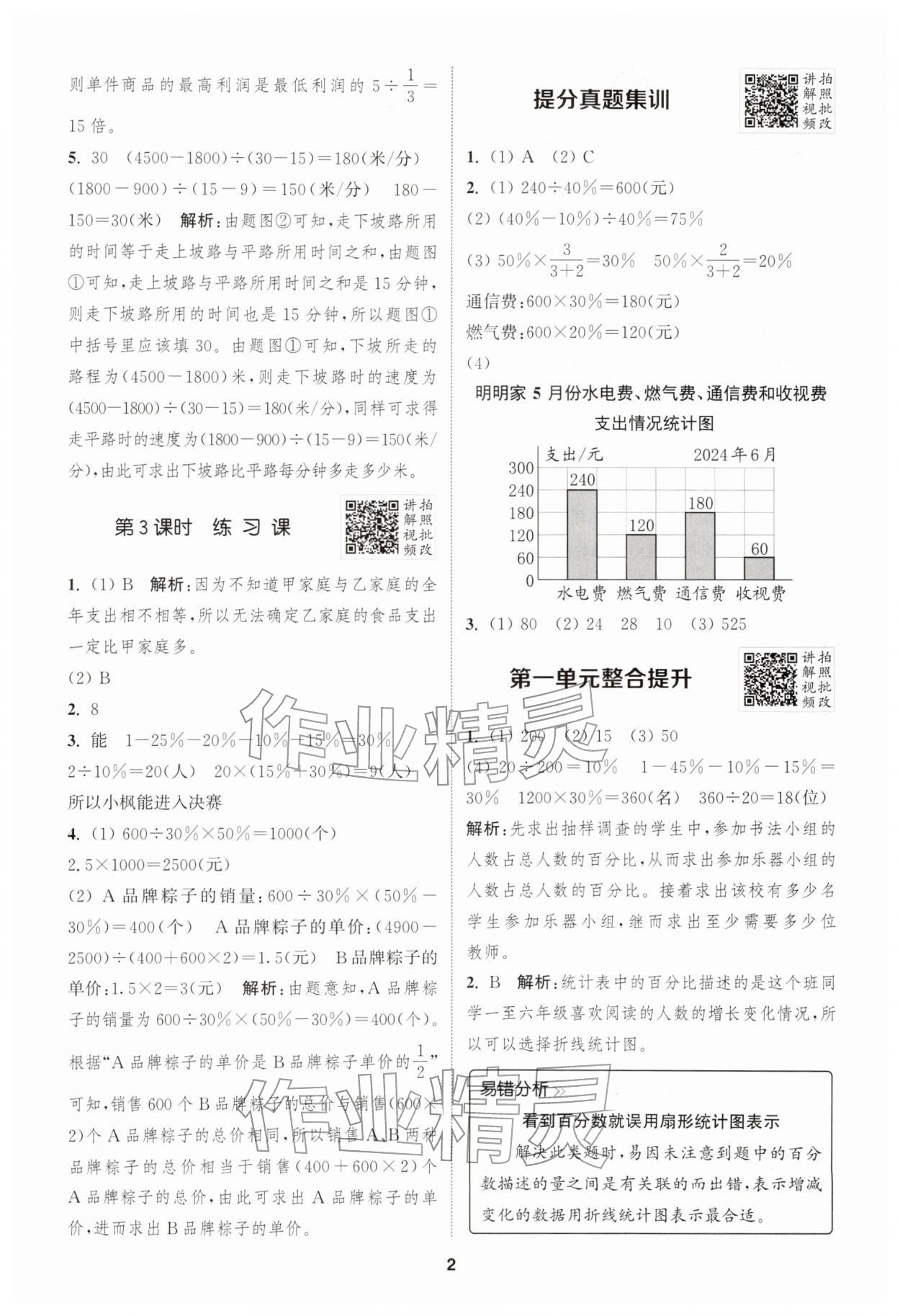 2026年拔尖特训六年级数学下册苏教版江苏专版&nbsp;第2页