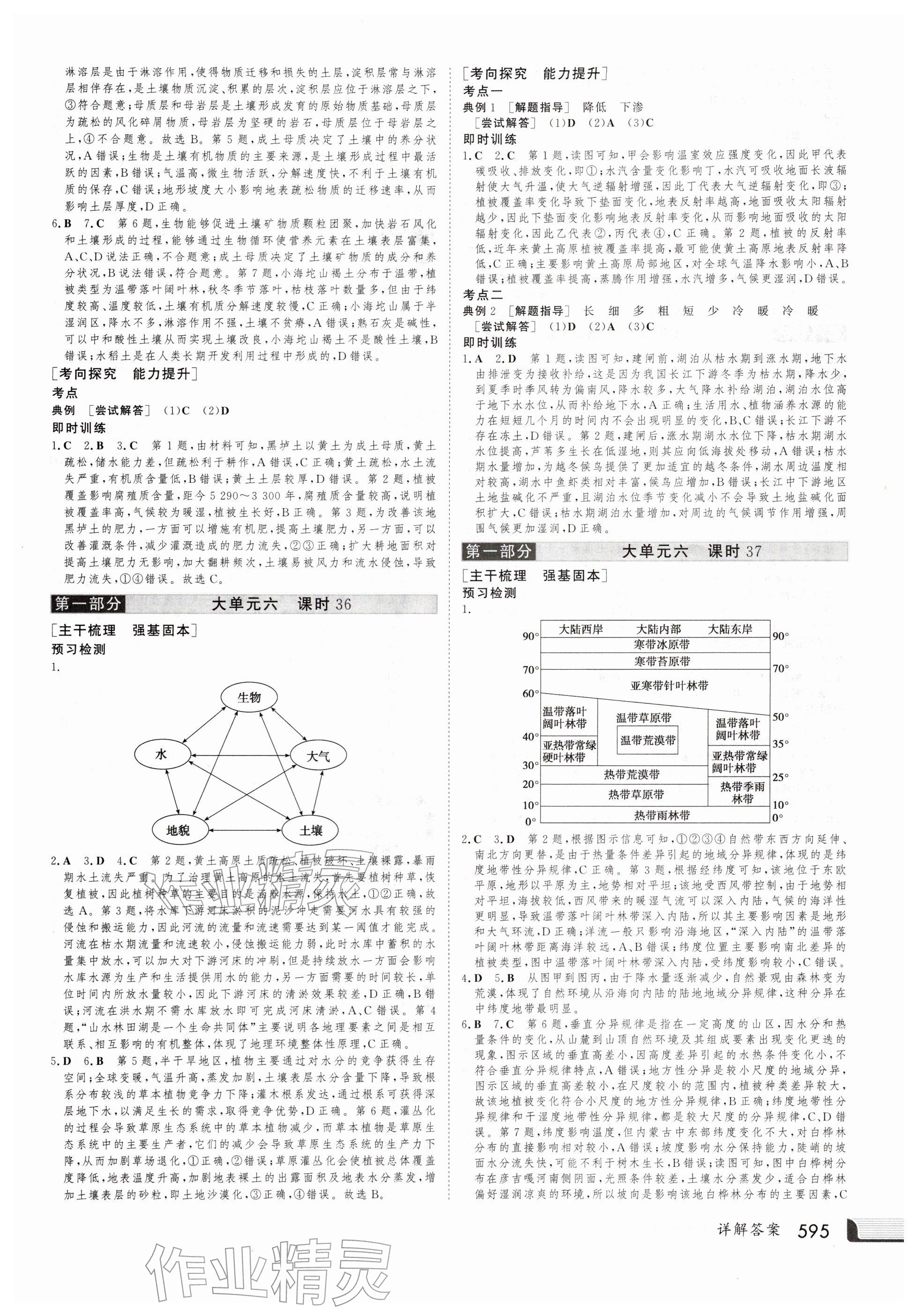 2025年金版新学案高三总复习地理 参考答案第15页