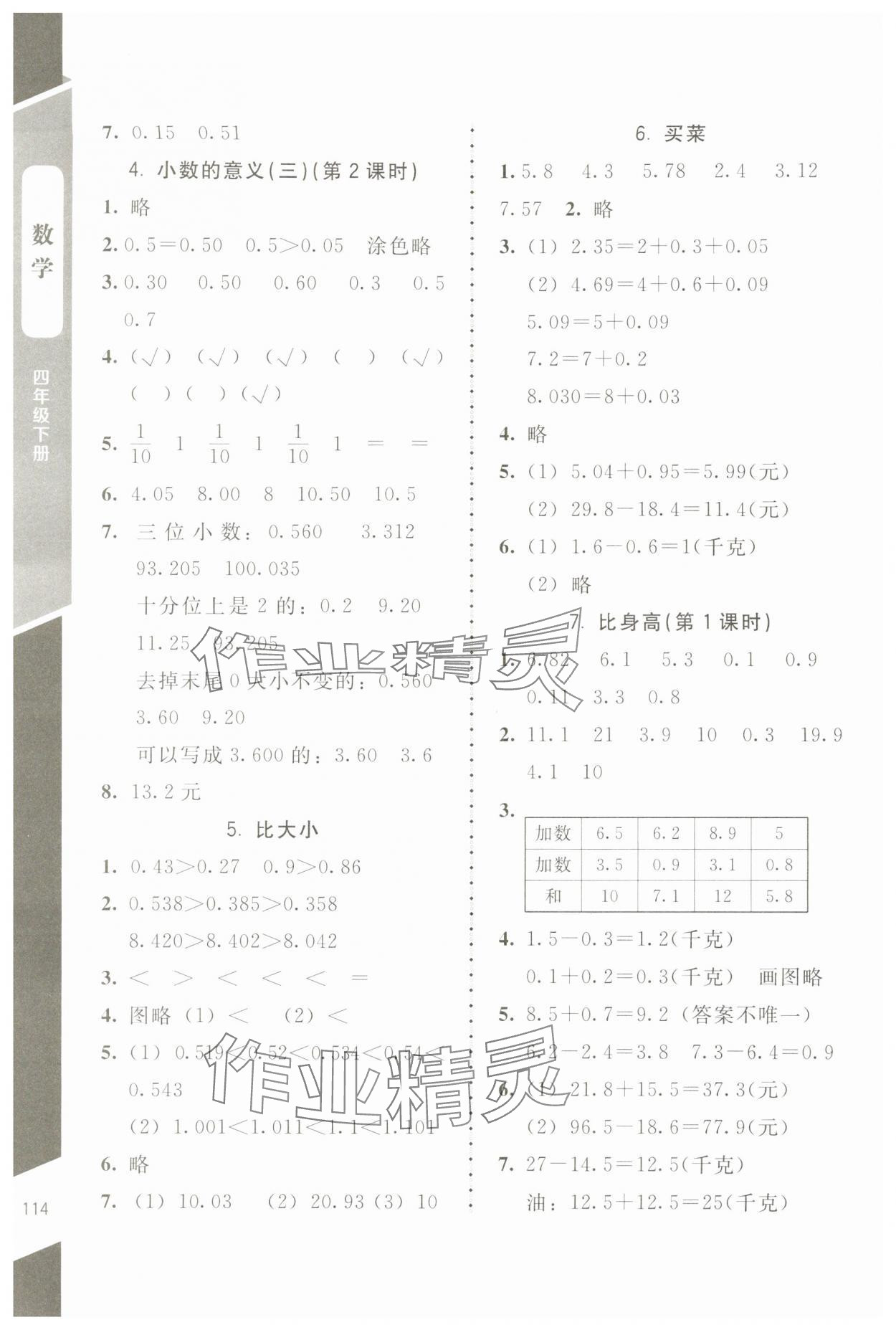 2024年課內(nèi)課外直通車四年級數(shù)學(xué)下冊北師大版江西專版 第2頁