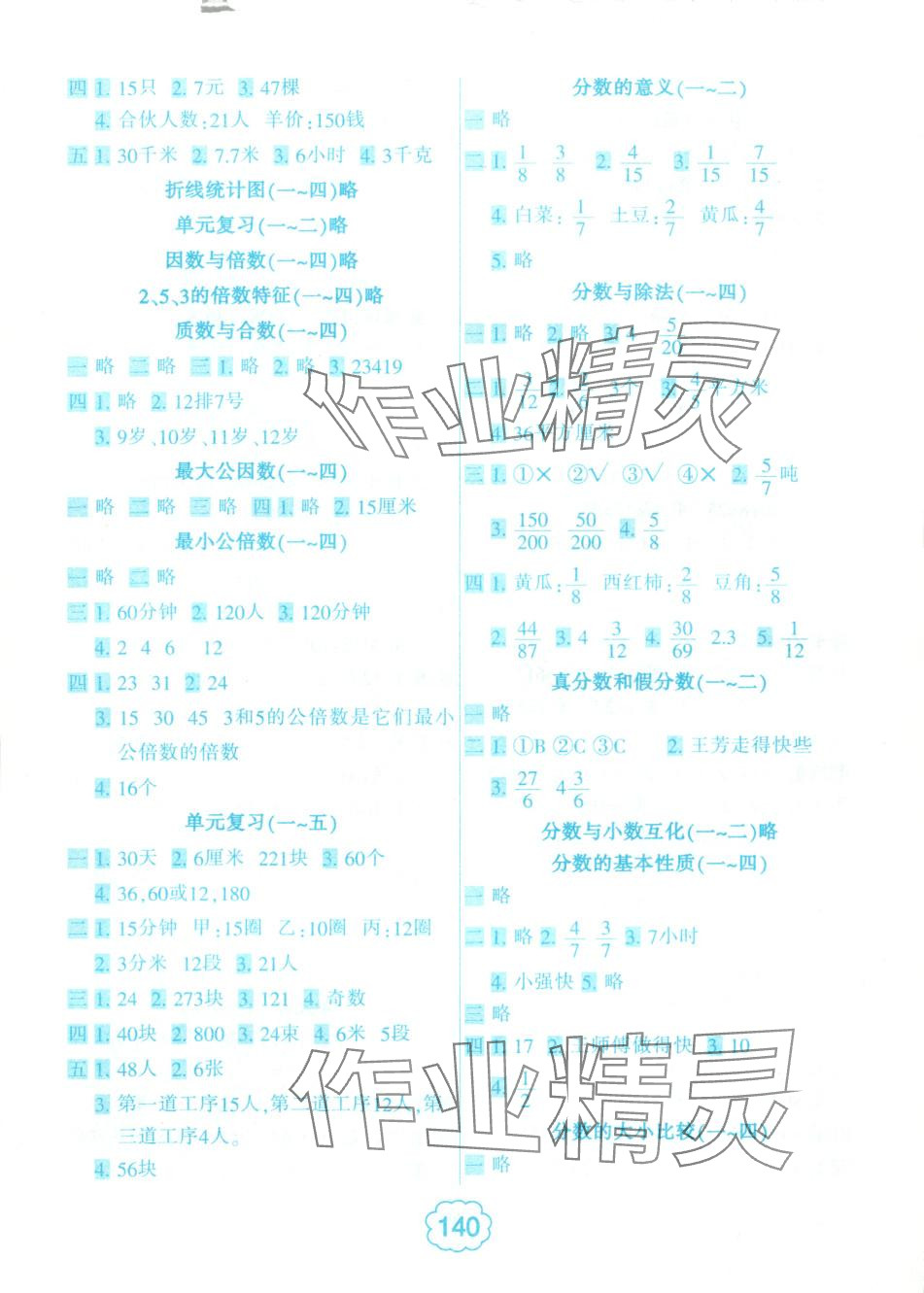 2025年小学生10分钟应用题五年级数学下册苏教版 第2页