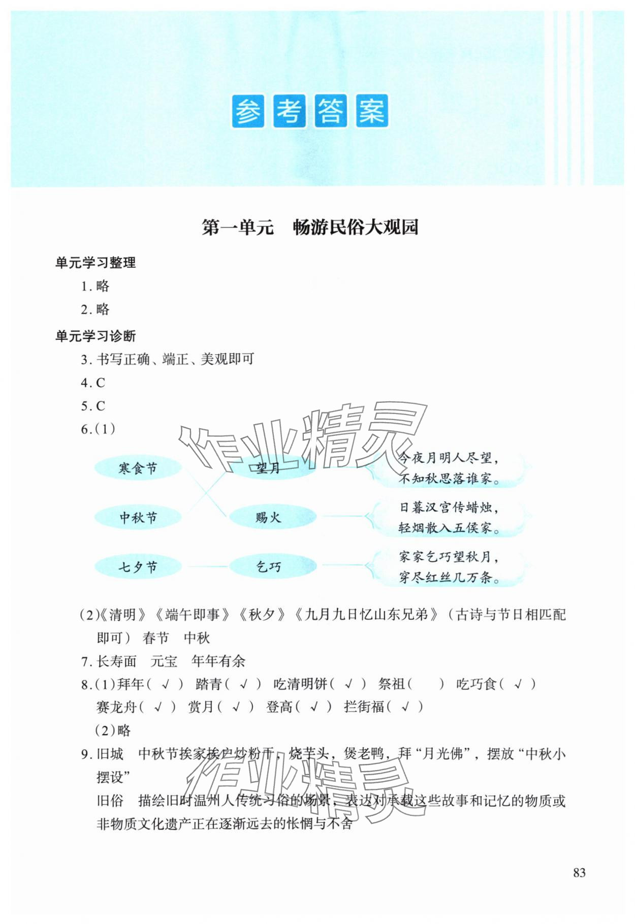 2024年小學(xué)單元素養(yǎng)作業(yè)六年級(jí)語(yǔ)文下冊(cè)人教版 第1頁(yè)