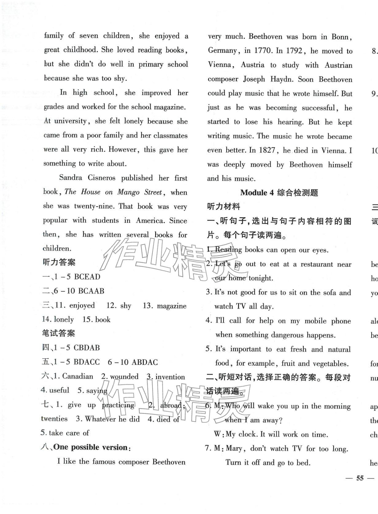 2025年黃岡360度定制密卷九年級(jí)英語(yǔ)全一冊(cè)外研版&nbsp;第5頁(yè)