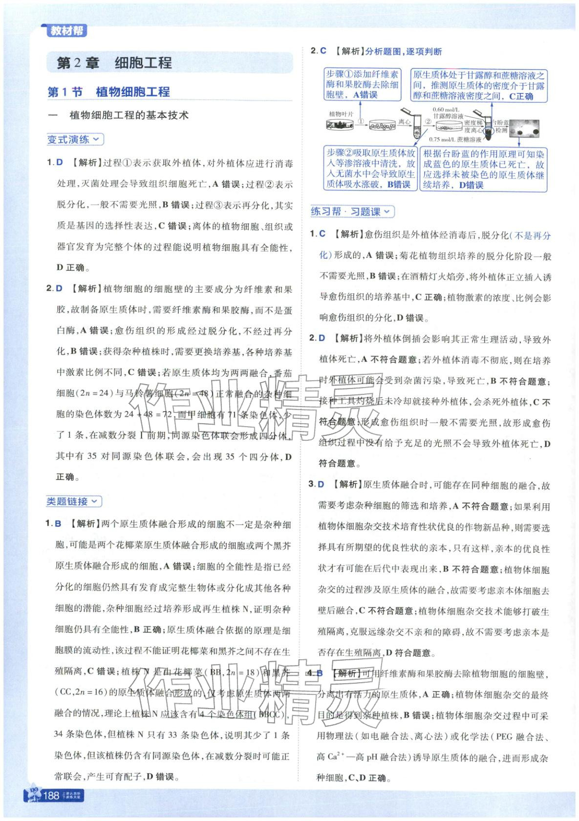 2025年教材帮高中生物选择性必修第三册人教版&nbsp;第11页