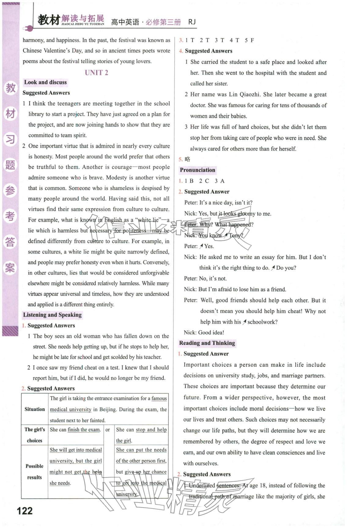 2026年教材解讀與拓展高中英語必修第三冊人教版&nbsp;第4頁