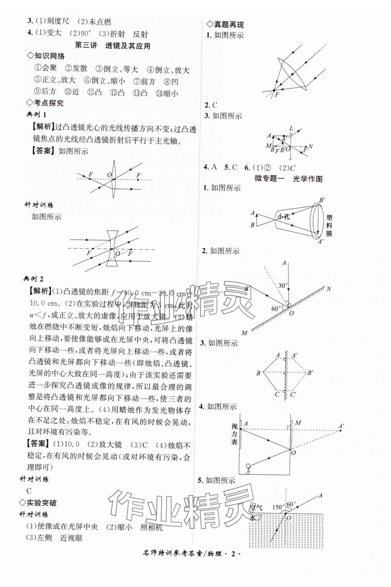 2025年名師特訓物理安徽專版 第2頁