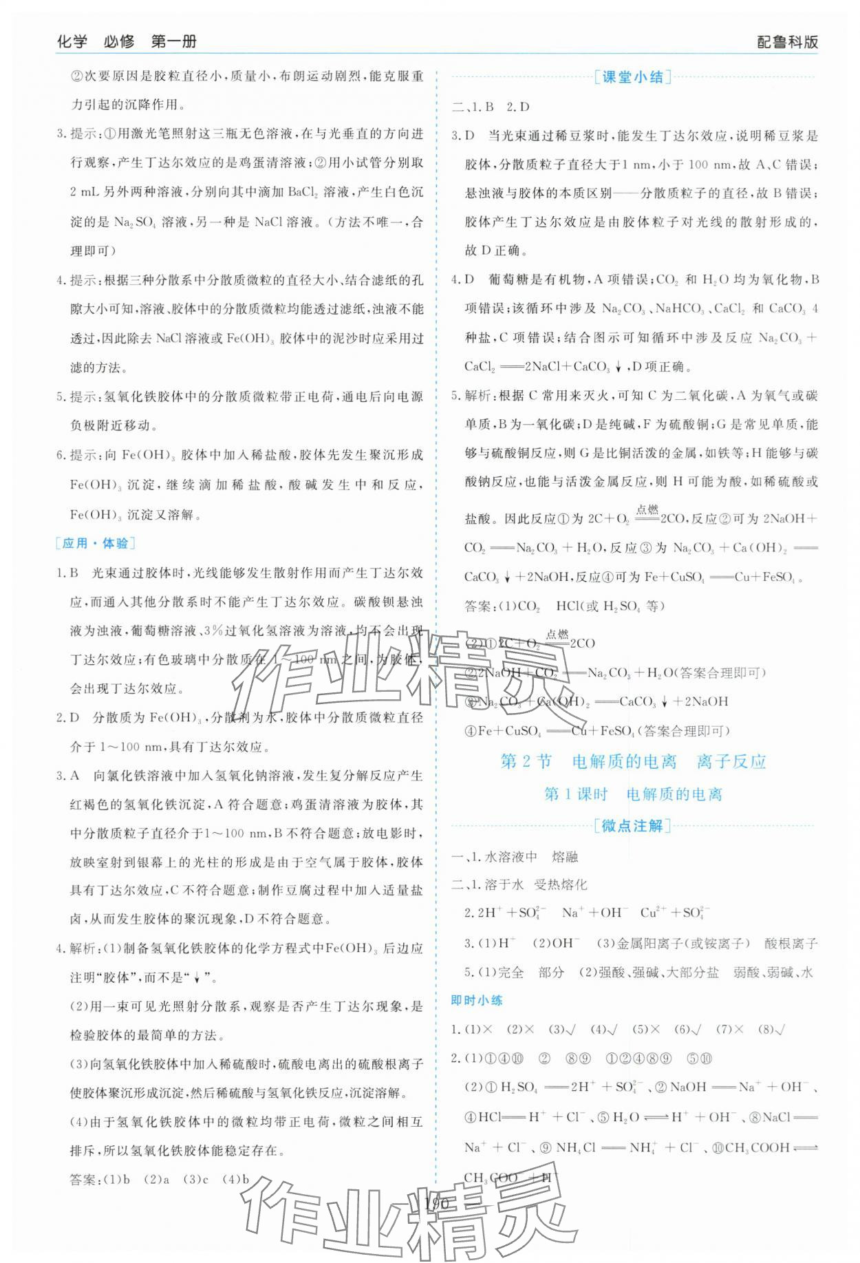 2025年新課程學習指導高中化學必修第一冊魯科版 第10頁