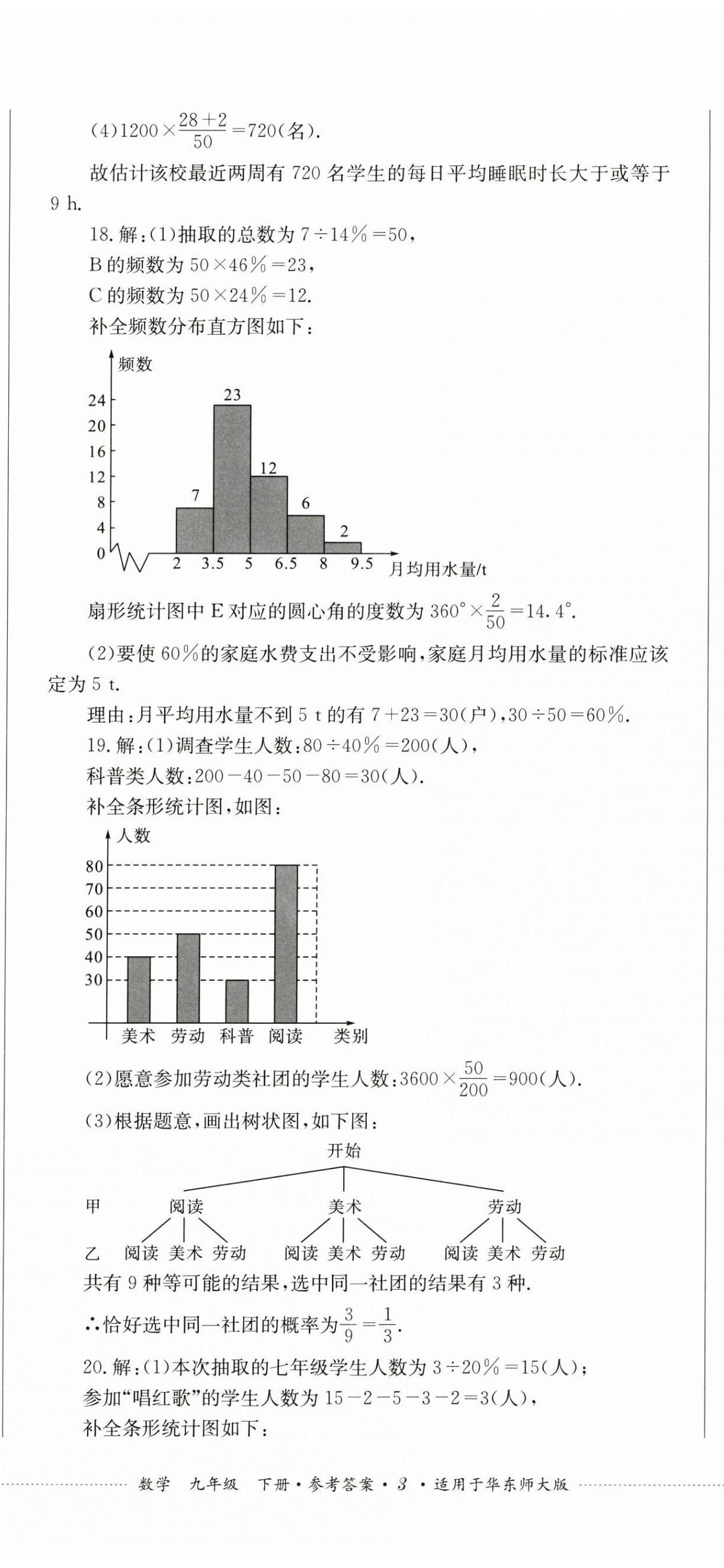 2024年學(xué)情點(diǎn)評(píng)四川教育出版社九年級(jí)數(shù)學(xué)下冊(cè)華師大版 第8頁(yè)