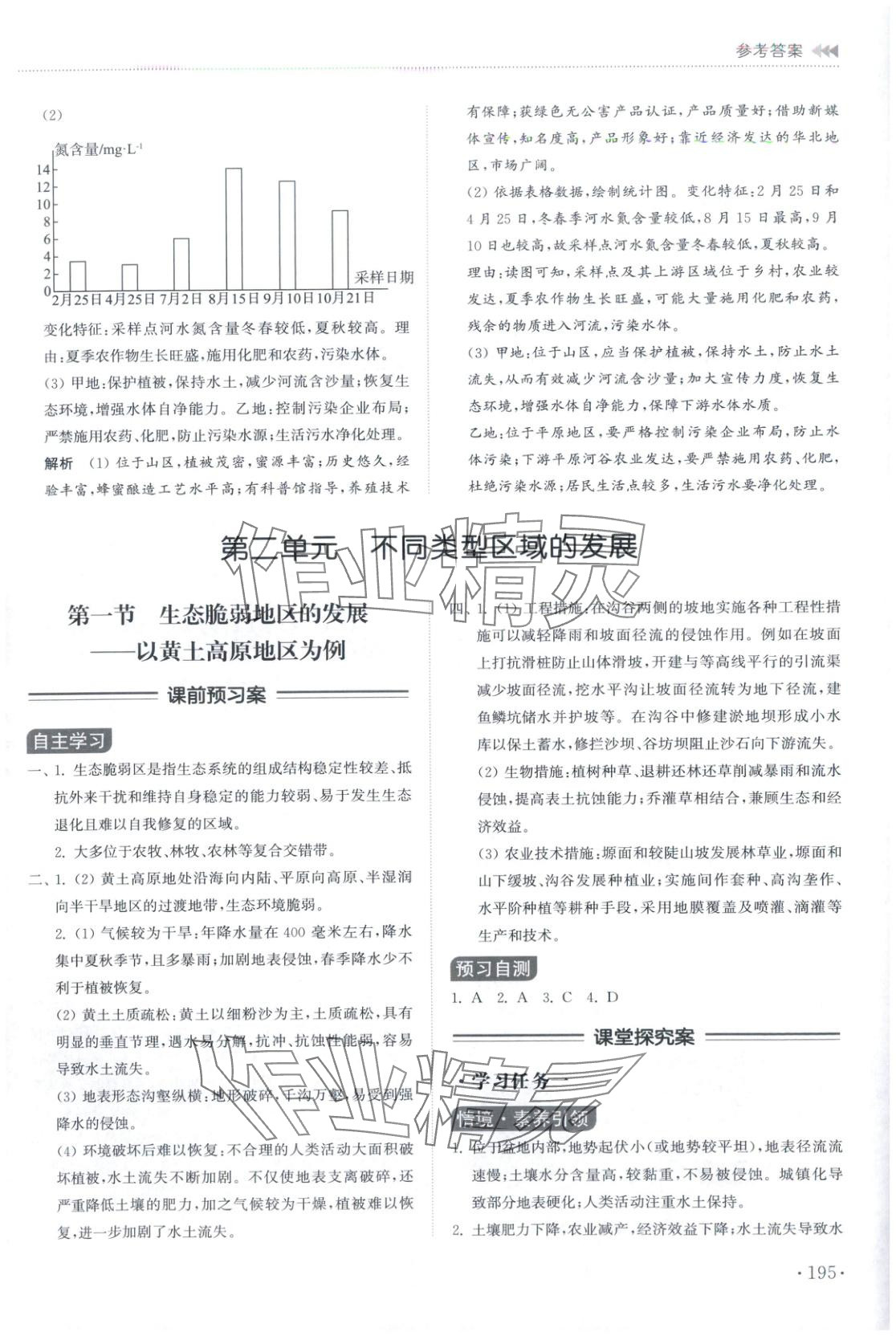 2025年同步练习册山东科学技术出版社高中地理选择性必修第二册鲁教版 第7页