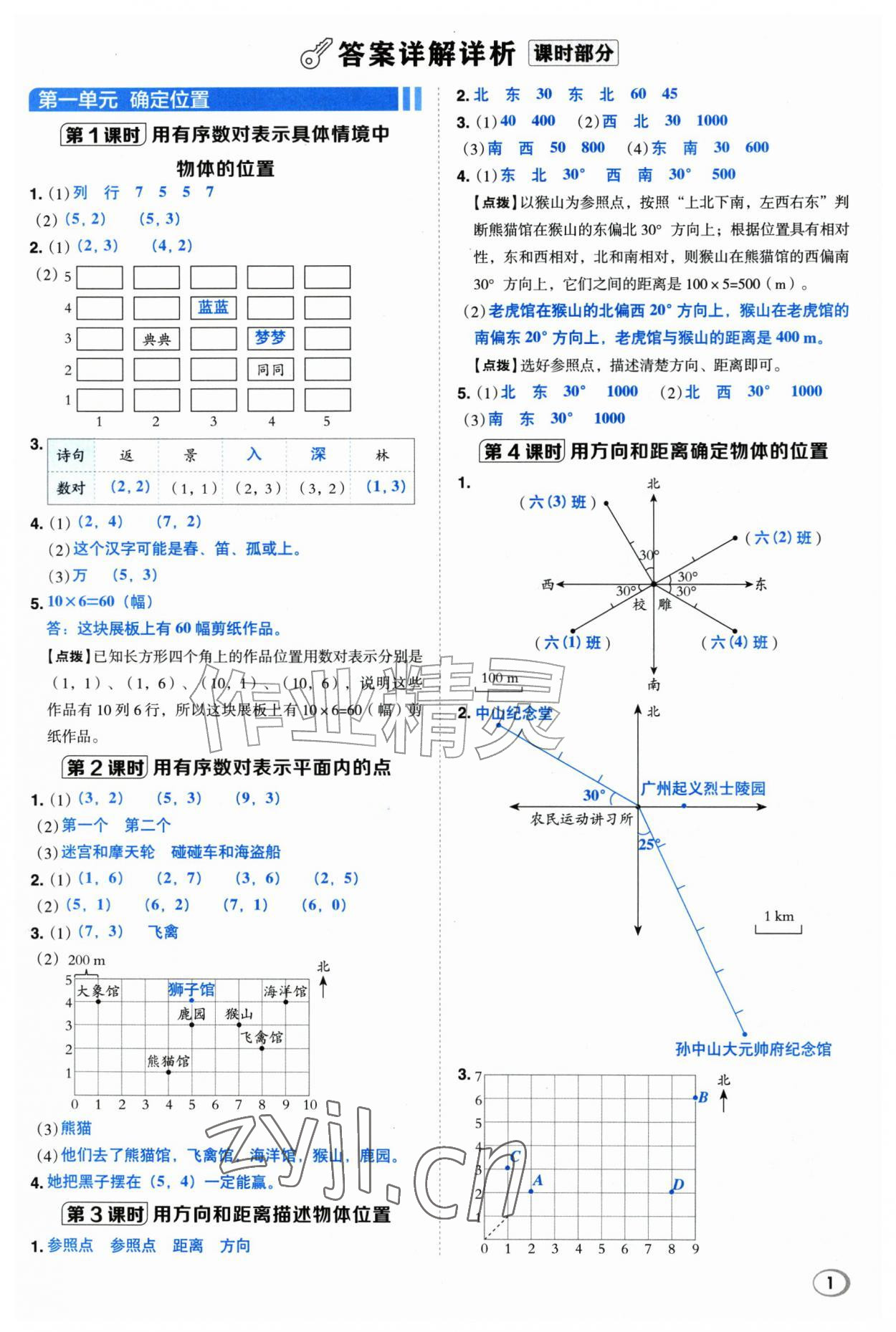 2026年综合应用创新题典中点六年级上册人教版&nbsp;第1页