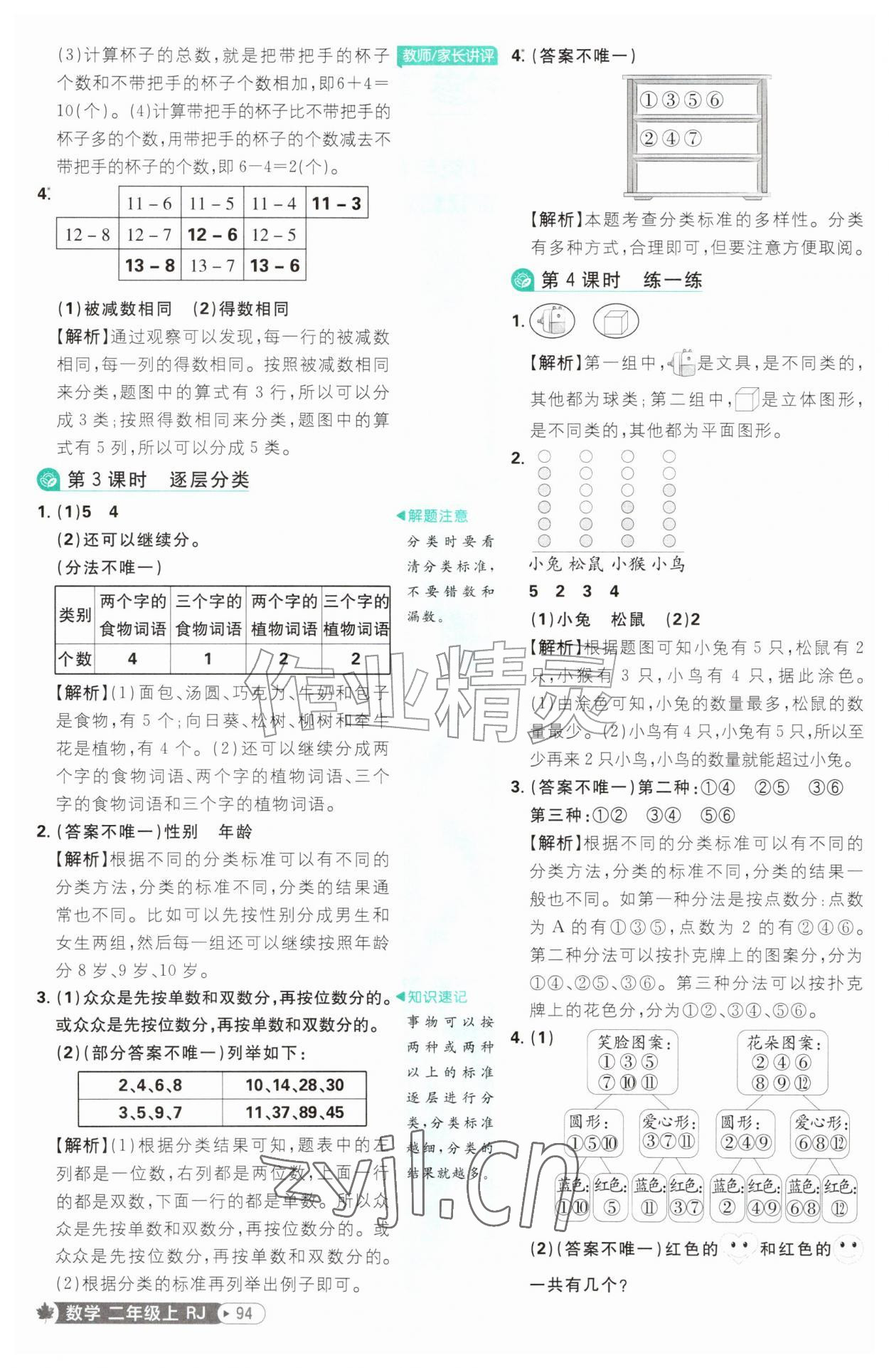 2026年小学必刷题二年级数学上册人教版&nbsp;第2页