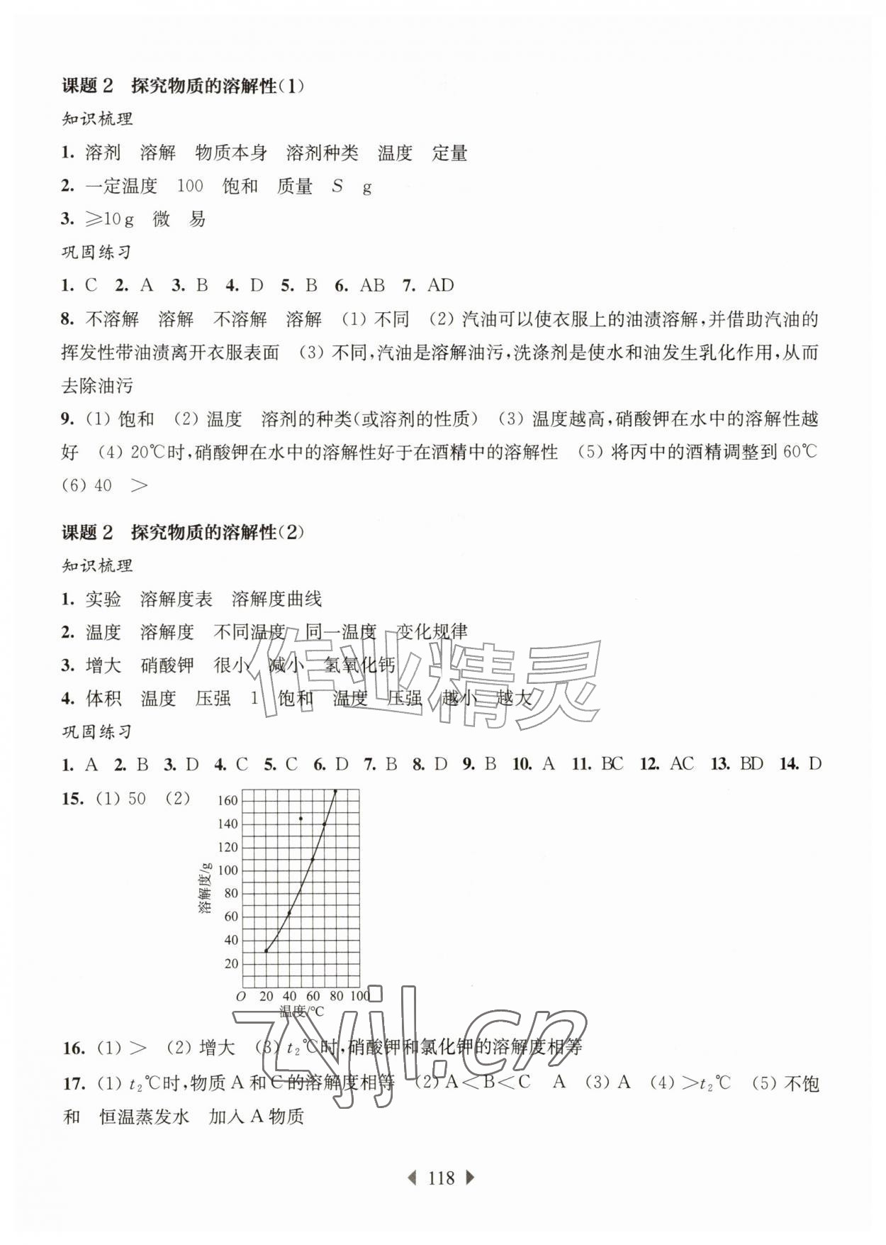 2026年华东师大版一课一练九年级化学全一册沪教版五四制&nbsp;第2页