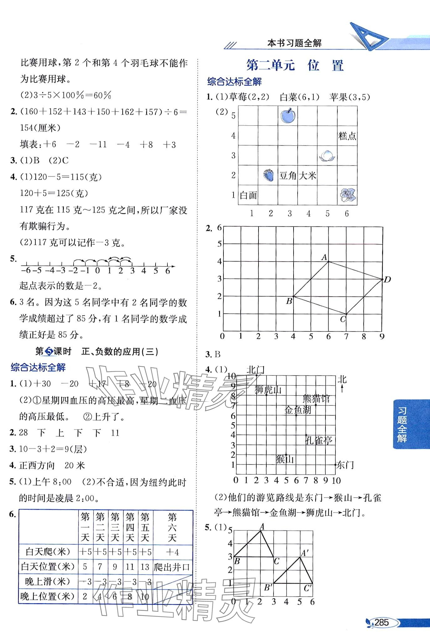 2024年教材全解六年級數(shù)學(xué)下冊冀教版 第2頁