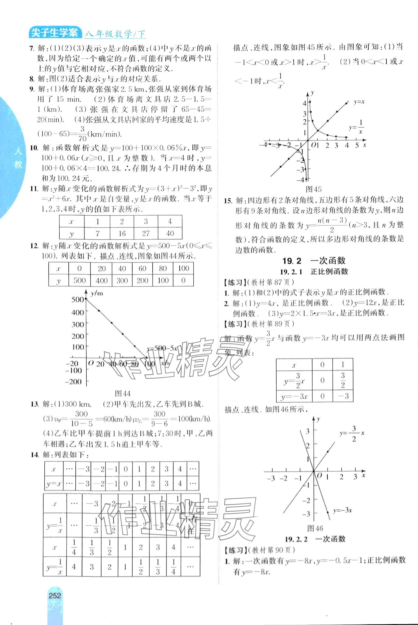 2024年尖子生學(xué)案八年級(jí)數(shù)學(xué)下冊(cè)人教版 第14頁(yè)