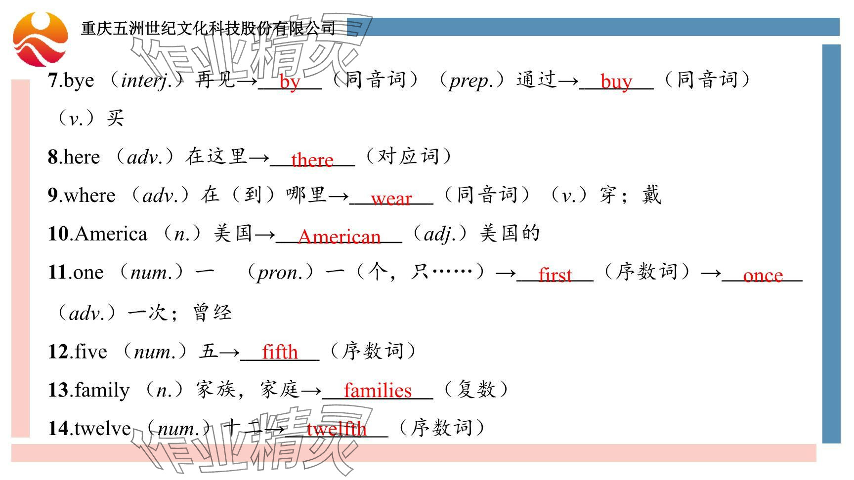 2024年重慶市中考試題分析與復(fù)習(xí)指導(dǎo)英語(yǔ)仁愛版 參考答案第4頁(yè)