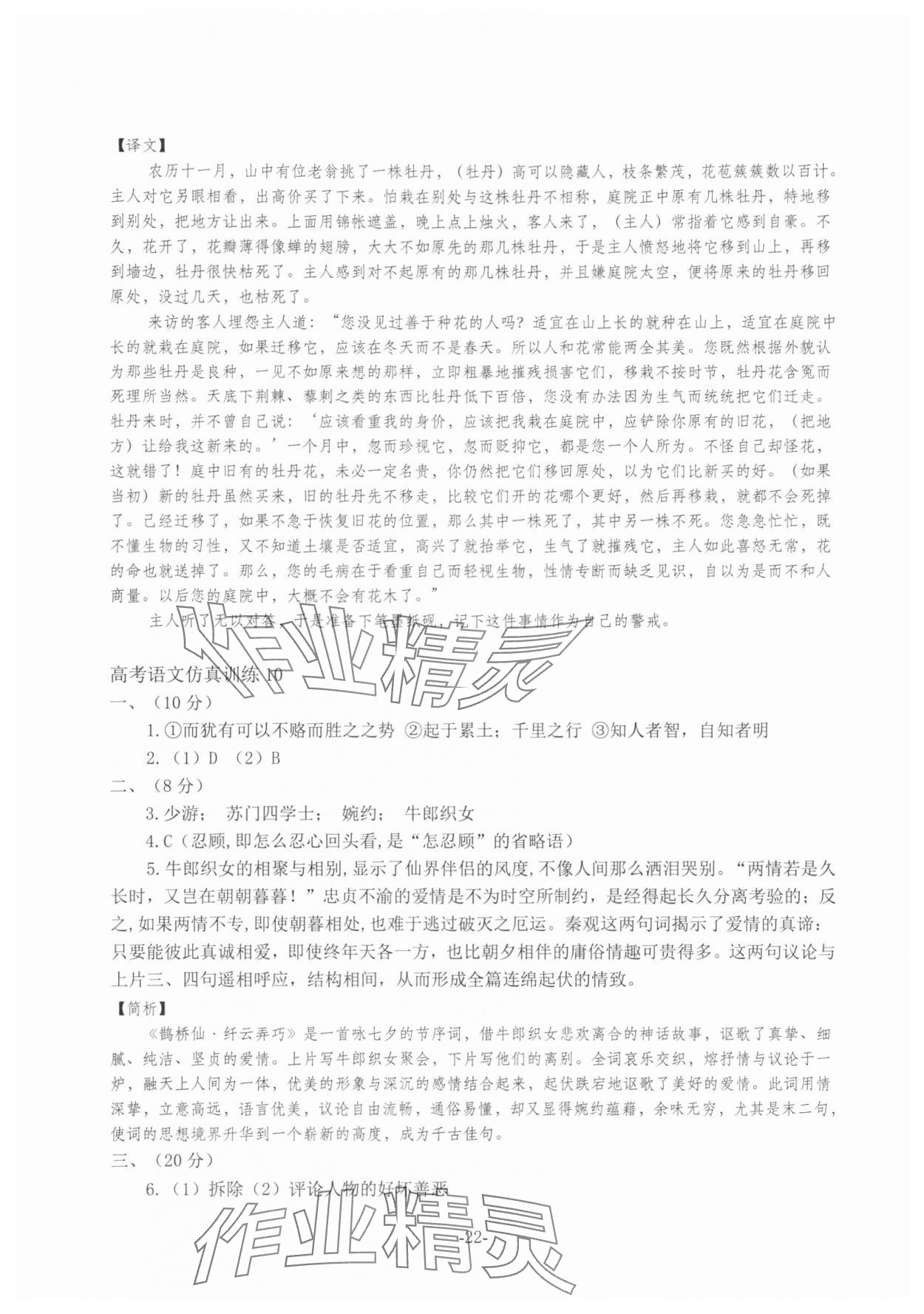 2025年高考語文仿真訓(xùn)練 第22頁